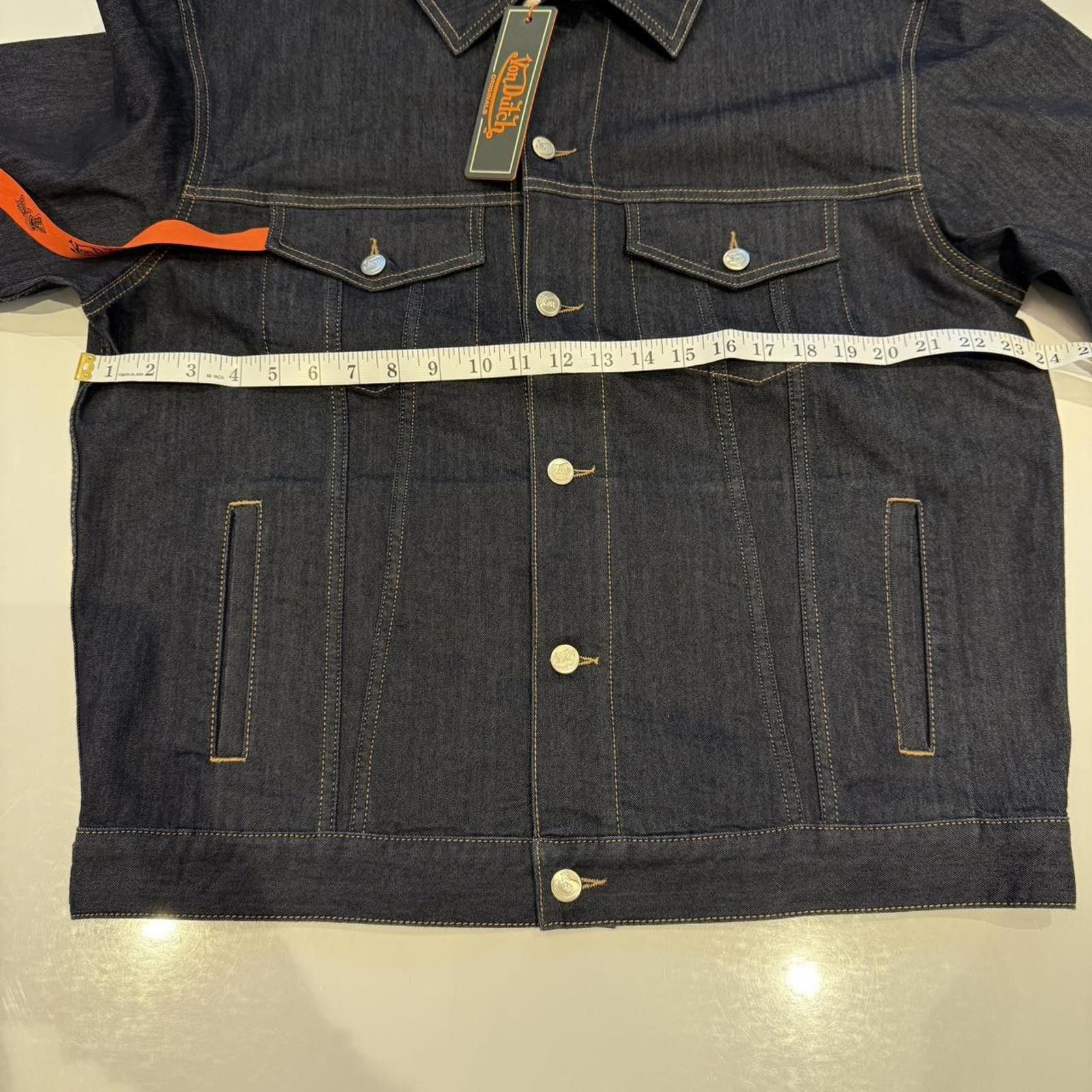 Von Dutch Von Dutch Made in Italy Indigo Denim Jacket Size Medium Size US M / EU 48-50 / 2 - 7 Thumbnail