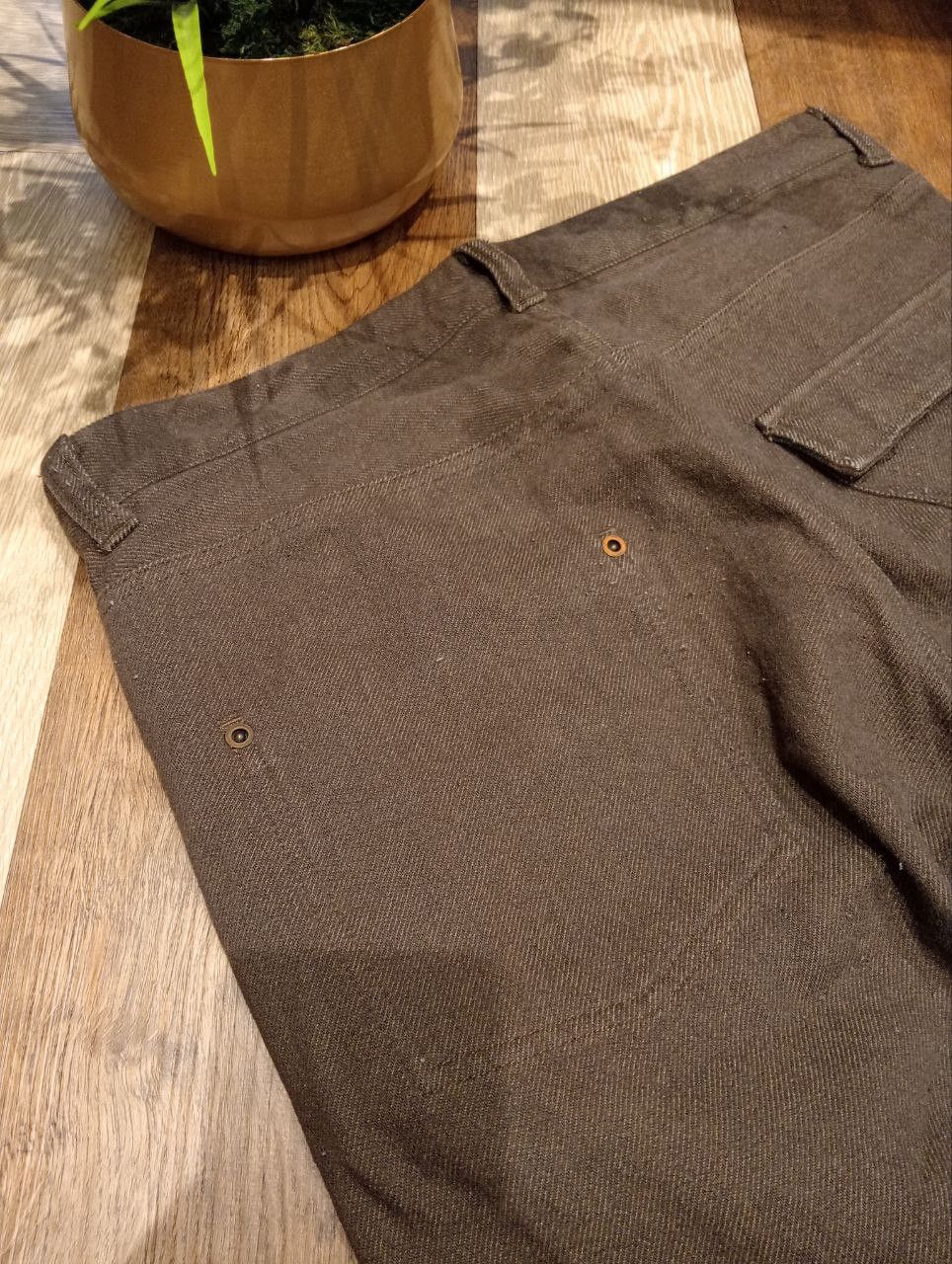 Japanese Brand JAPANESE PROHIBIT COTTON WOOL VINTAGE PANTS - SIZE L Size US 34 / EU 50 - 12 Thumbnail