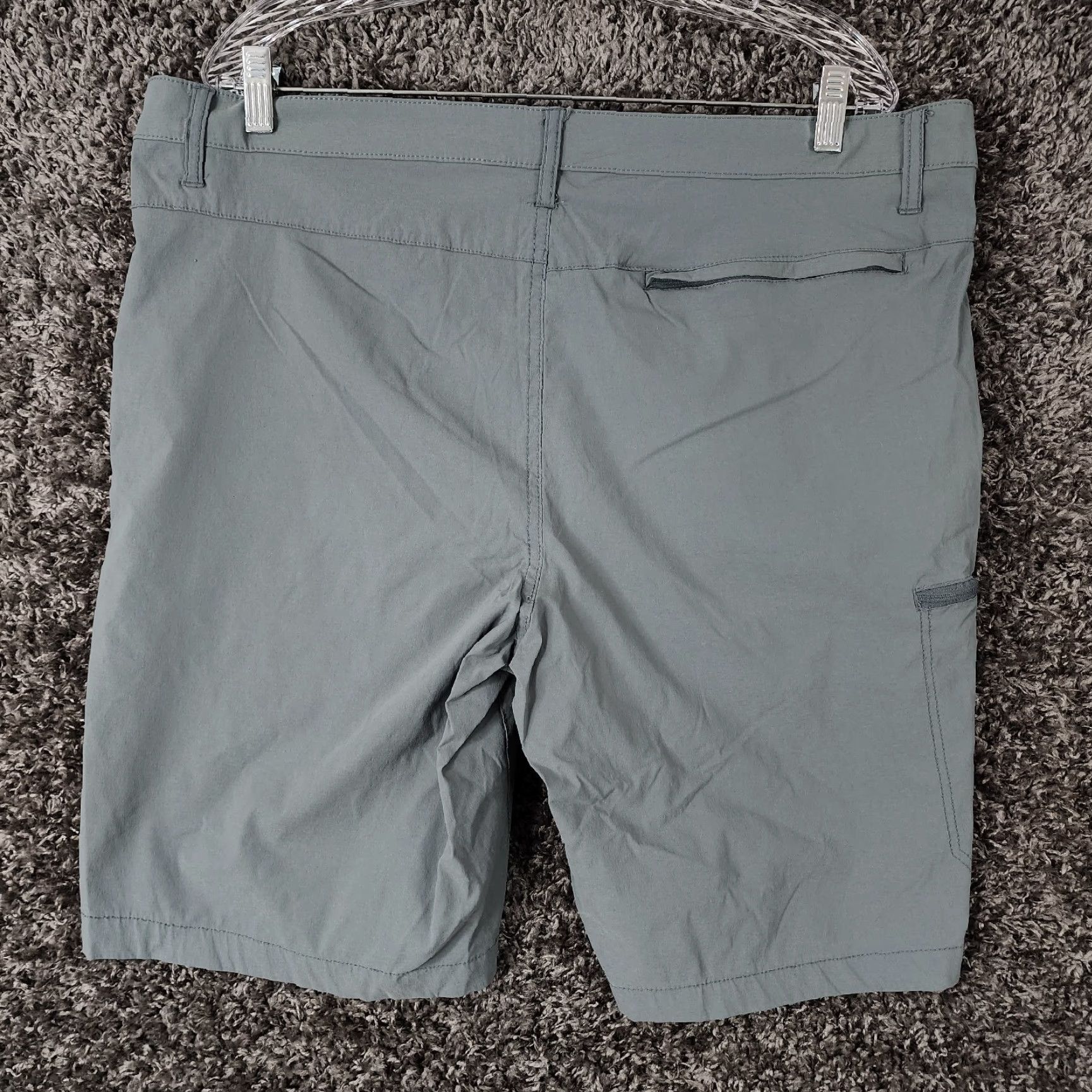 Weatherproof WEATHERPROOF Mens Cargo Trail Shorts Size 40 Flat Front Blue Size US 40 / EU 56 - 5 Thumbnail