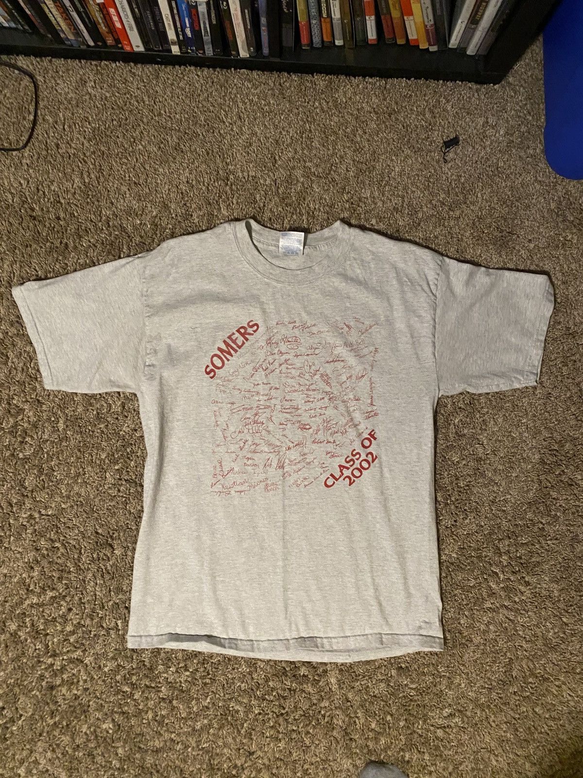 Gildan × Vintage Y2K 2002 College Tee Size US L / EU 52-54 / 3 - 1 Thumbnail