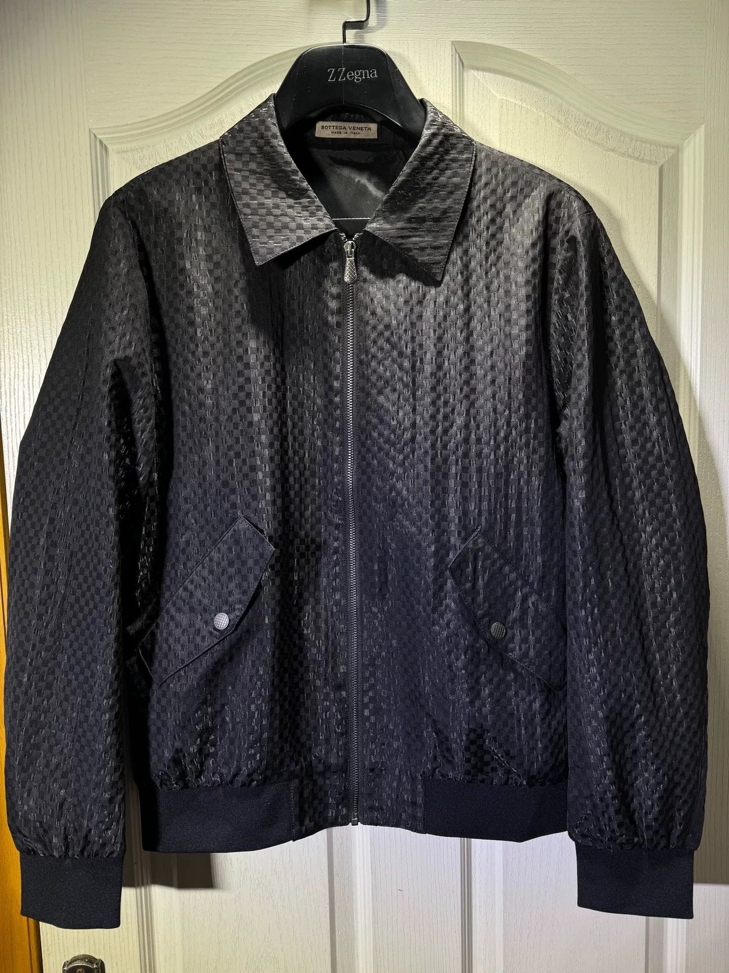 Japanese Brand Bottega Veneta Men's Jacquard Jacket Size US L / EU 52-54 / 3 - 1 Thumbnail