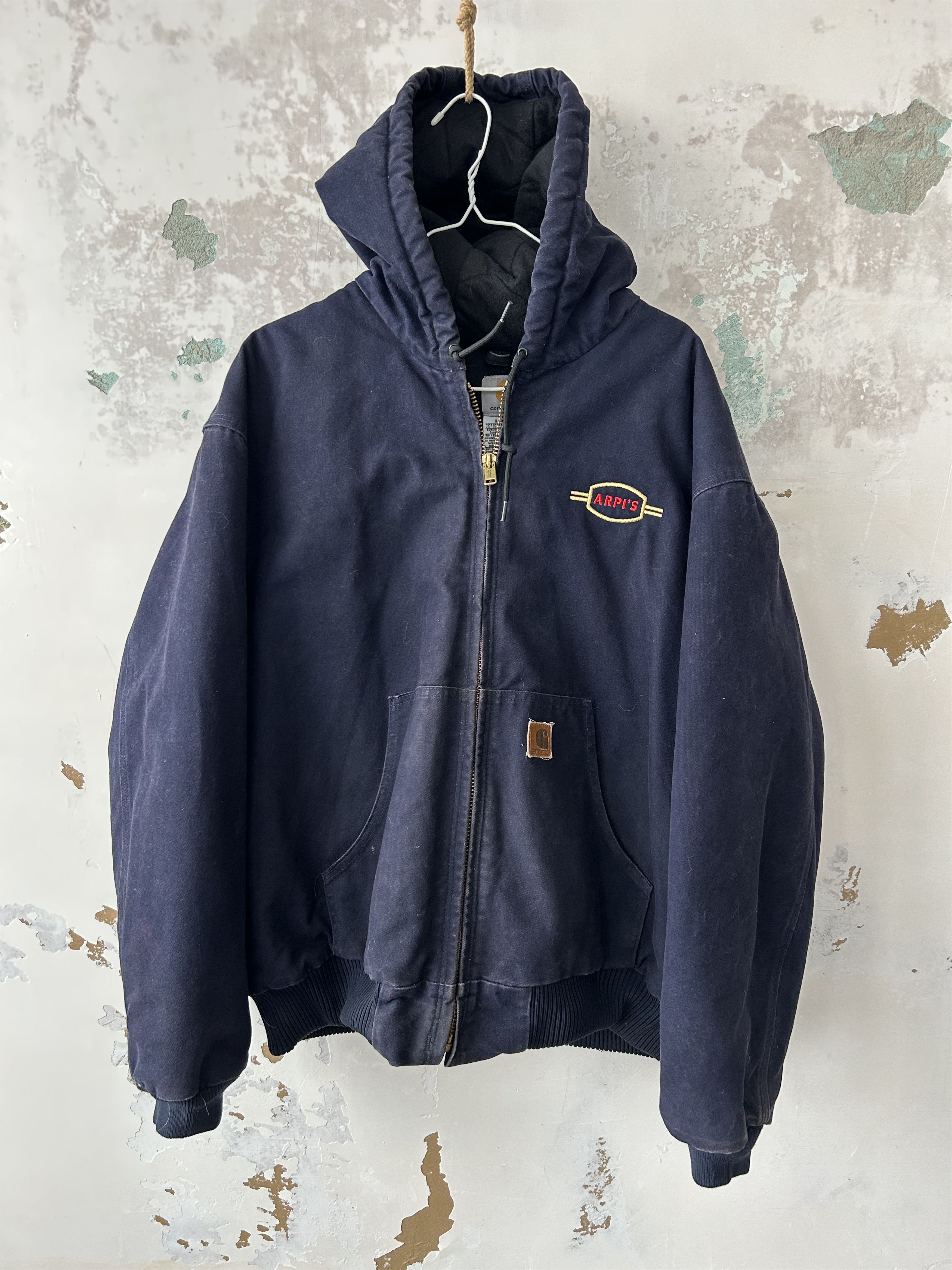 Carhartt Vintage 90s Carhartt Detroit Jacket size XXL Size US XXL / EU 58 / 5 - 1 Thumbnail