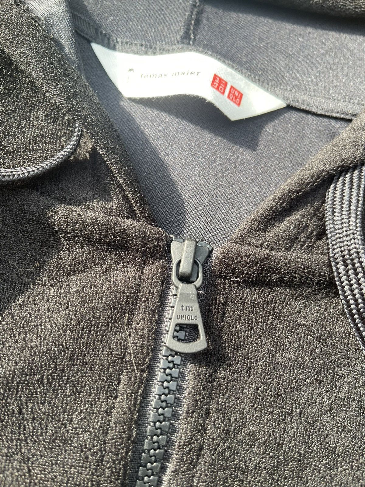 Tomas Maier Tomas Maier x Uniqlo AIRism Black Zip Hoodie 3XL Size US XL / EU 56 / 4 - 12 Thumbnail