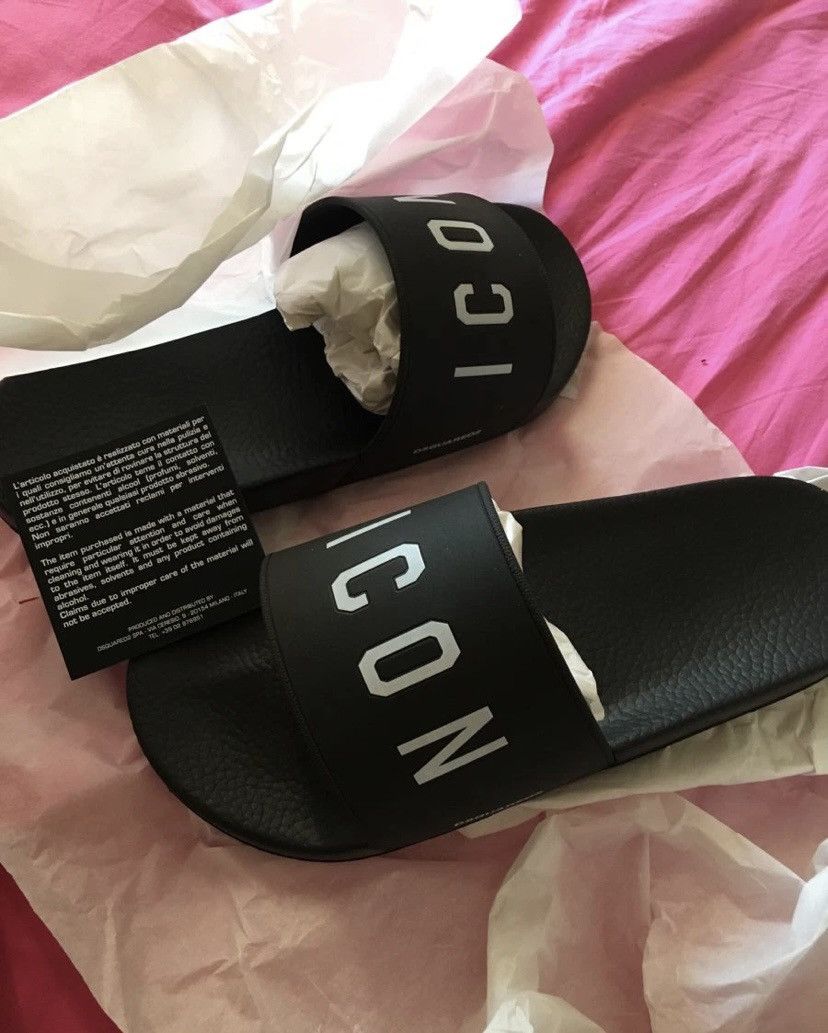 Dsquared2 Dsquared2 Icon pool slides Size US 8 / EU 41 - 3 Thumbnail