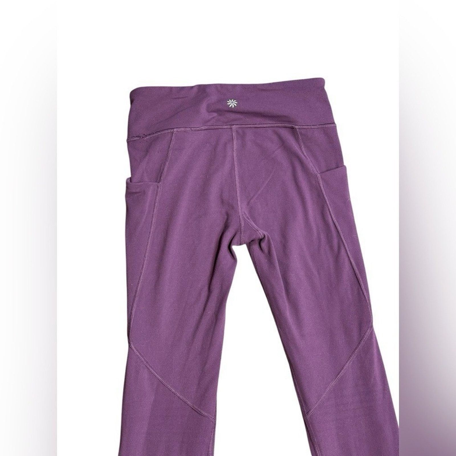 Athleta Athleta Girl Purple High Rise Stash Treasures Tight L12 Size 22" - 6 Thumbnail