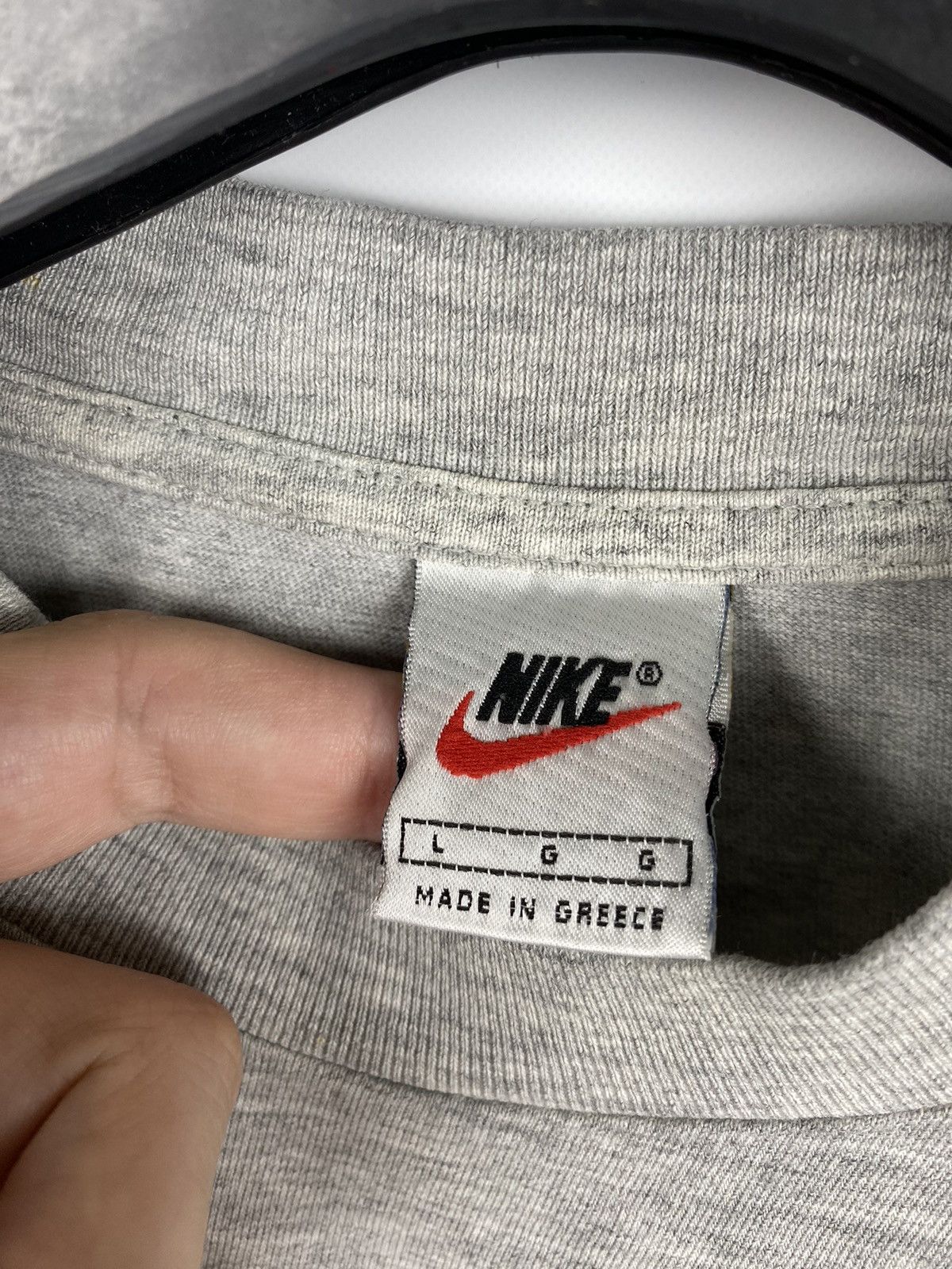 Other Vintage Nike 1990s Tee T-Shirt Big Logo Men Size L Size US L / EU 52-54 / 3 - 4 Thumbnail