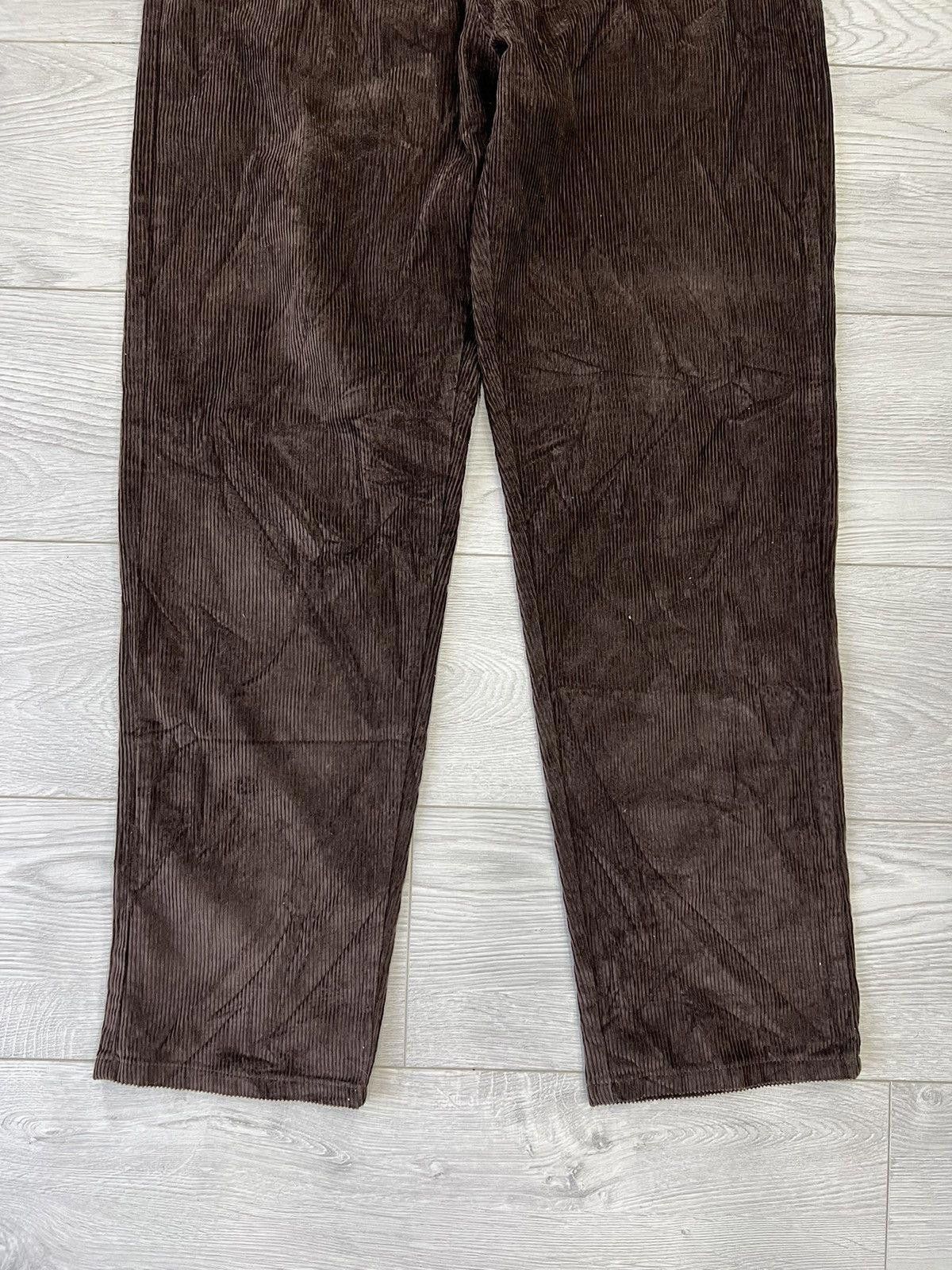 Vintage Vintage Woolrich Womens Corduroy Pants Chocolate Brown 8 Size 30" / US 8 / IT 44 - 2 Thumbnail