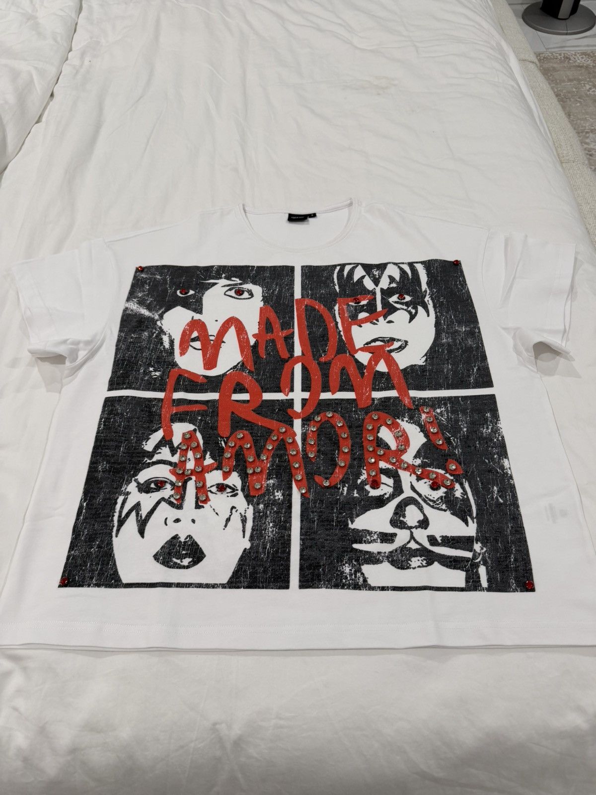 Other Stile Amor Kiss studded tshirt Size US S / EU 44-46 / 1 - 1 Thumbnail