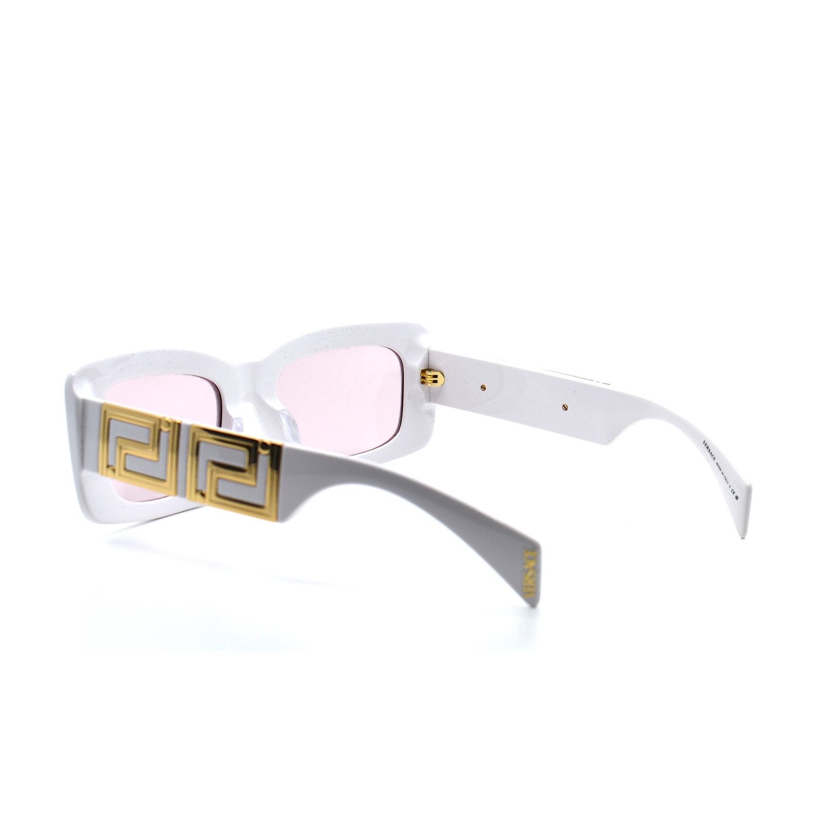 Versace NEW VERSACE VE4444U 314/5 WHITE PINK AUTHENTIC SUNGLASSES Size ONE SIZE - 6 Thumbnail