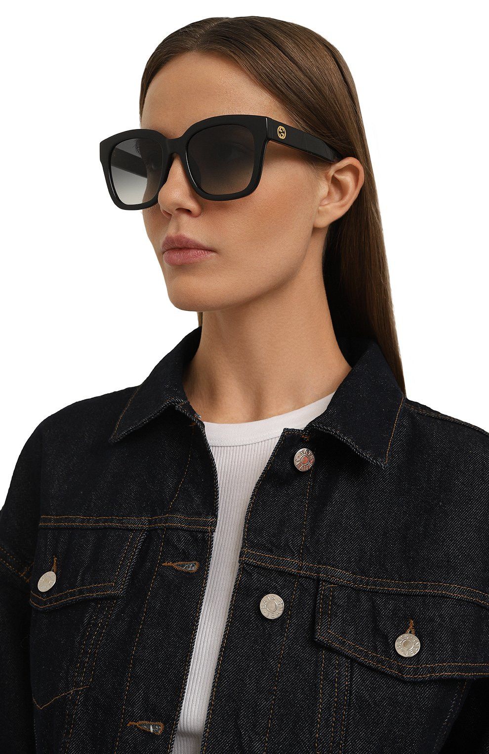 Gucci NEW GUCCI GG1338SK-003 Black Size ONE SIZE - 4 Thumbnail