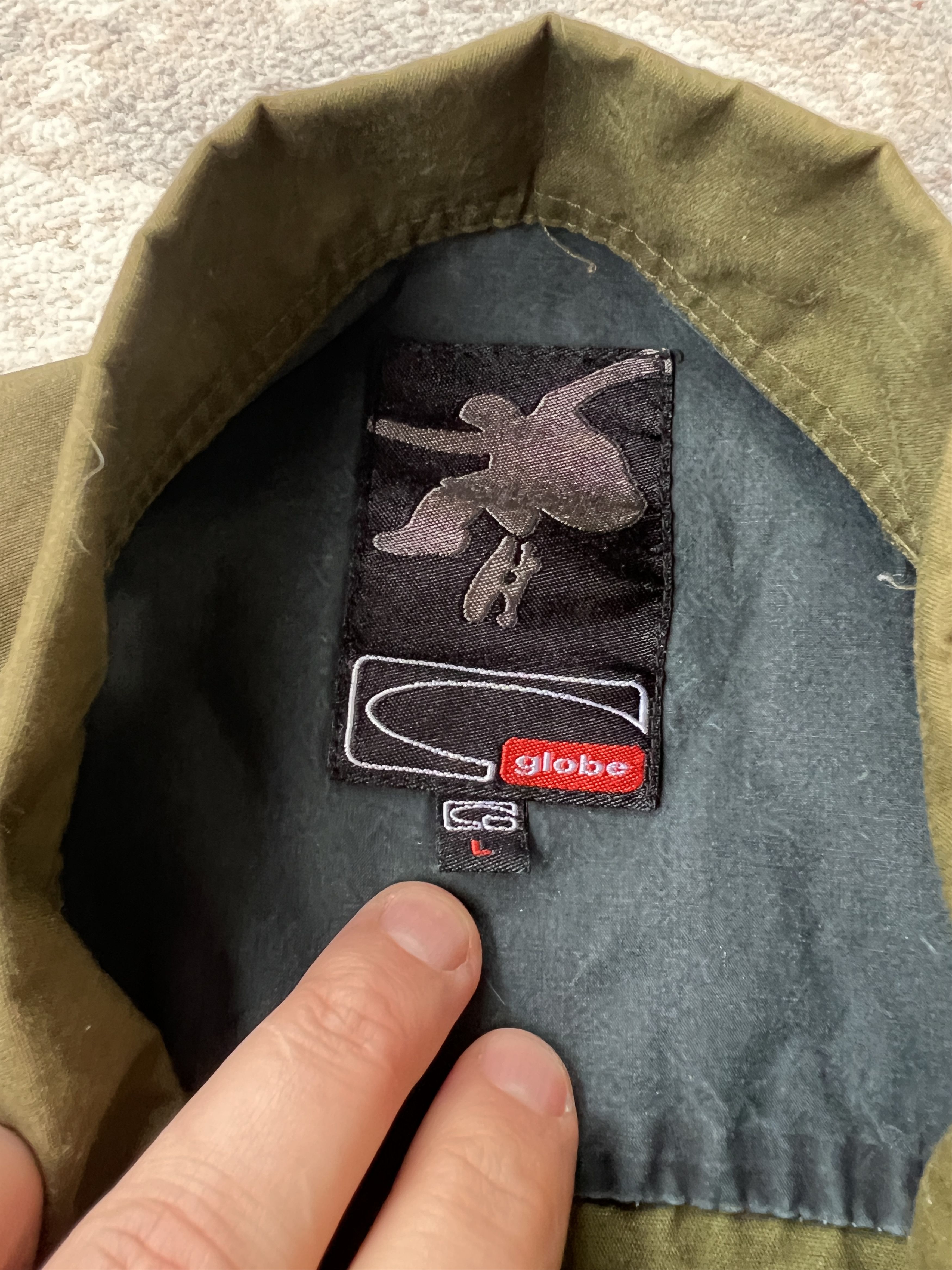 Globe Vintage Globe Skate Jacket Khaki Size US L / EU 52-54 / 3 - 8 Thumbnail