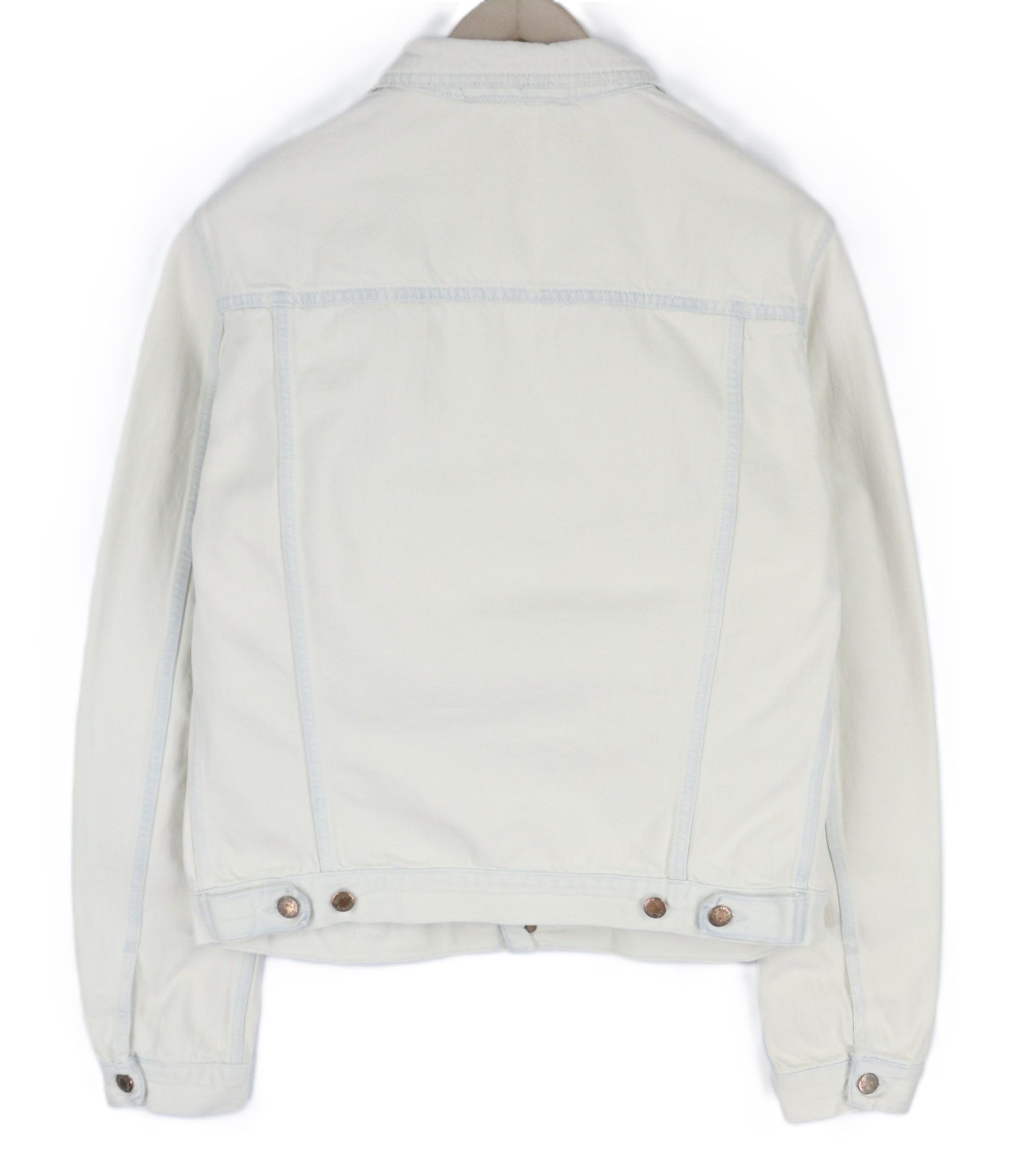 Nudie Jeans TERRY XL Extreme Bleach Light Jacket 81037 Size US XL / EU 56 / 4 - 2 Thumbnail