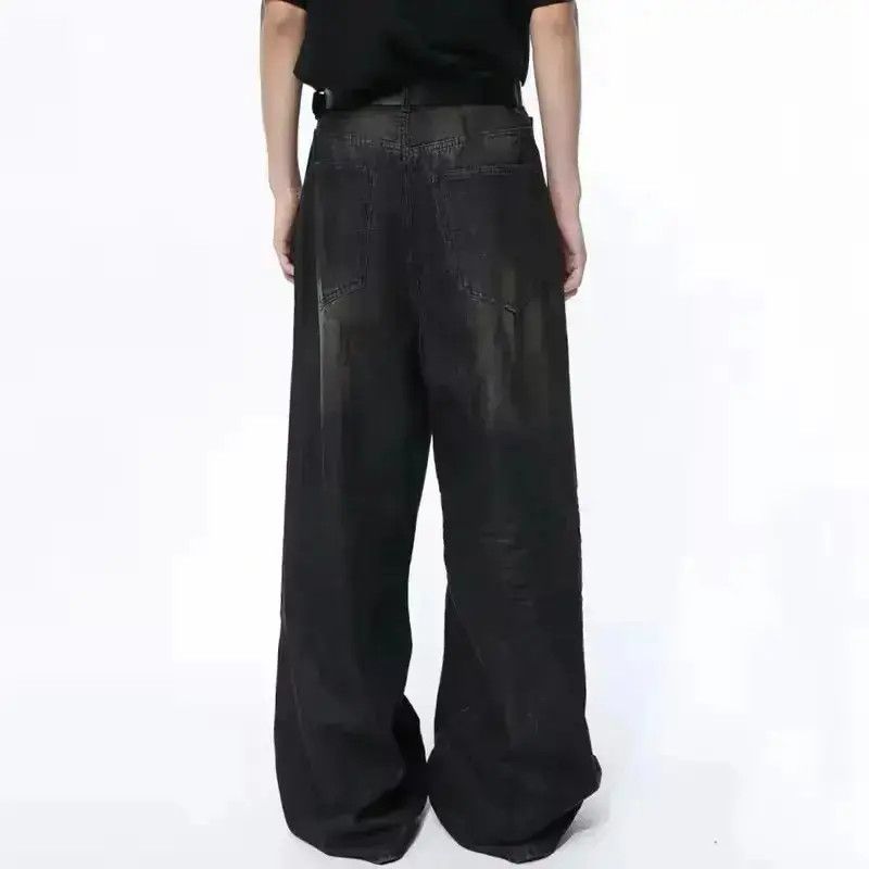 Japanese Brand Straight Vintage Loose Hole Jeans Pants y2k Size US 32 / EU 48 - 5 Thumbnail