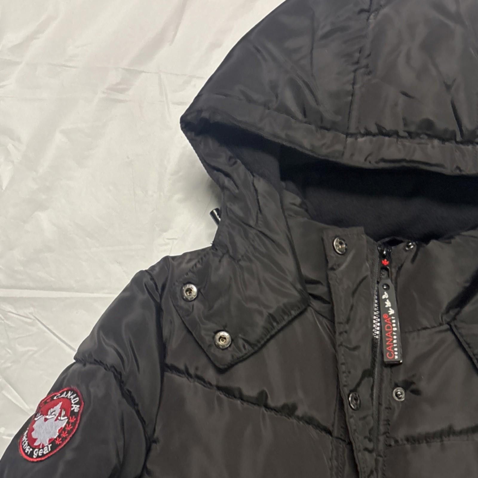 Other Canada Weather gear Puffer Coat Bl Hooded Zip Button Size M Size M / US 6-8 / IT 42-44 - 6 Thumbnail