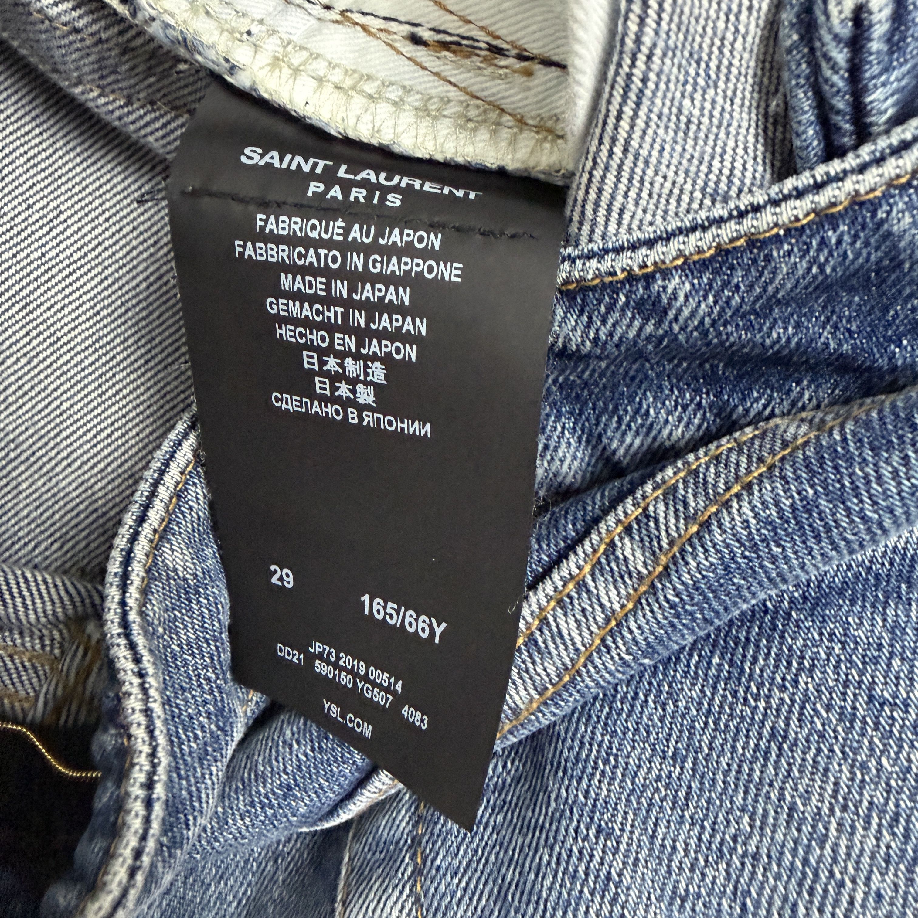 Saint Laurent Paris Saint Laurent Denim Jeans Size US 30 / EU 46 - 4 Thumbnail
