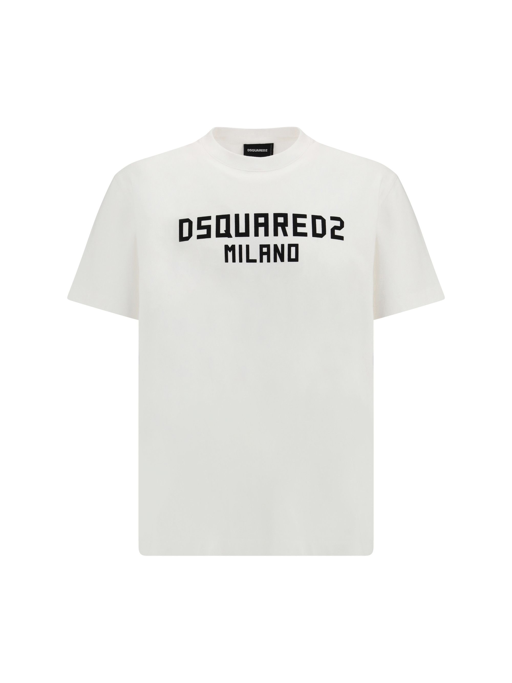 T-shirt with “Dsquared2 Milano” logo printed