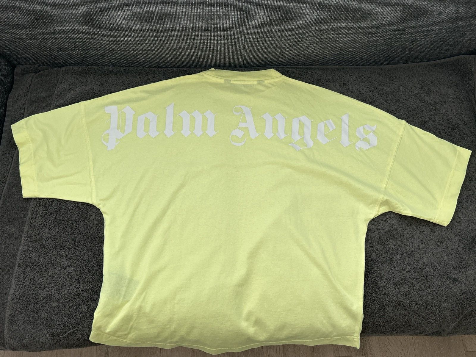 Palm Angels Palm Angels Yellow Classic Logo Oversized Tee $230 Size US XS / EU 42 / 0 - 5 Thumbnail