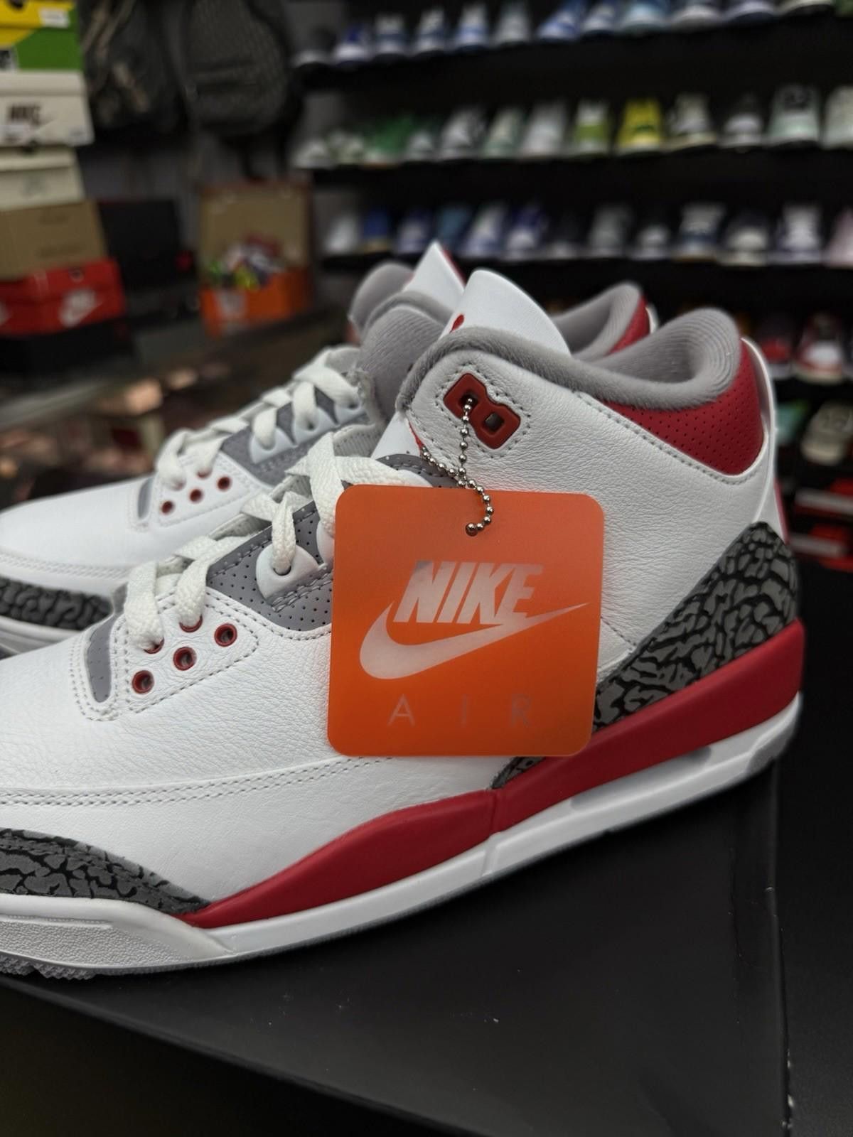 Nike Size 10.5 - Nike Air Jordan 3 Fire Red 2022 DN3707-160 OG Size US 10.5 / EU 43-44 - 11 Thumbnail