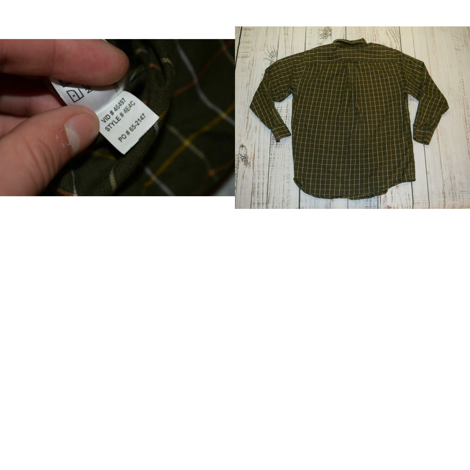 Orvis VINTAGE Orvis Men's Button-Up Cotton Flannel Shirt Sz Large Casual Plaid Checks Outfitter Size US L / EU 52-54 / 3 - 8 Thumbnail