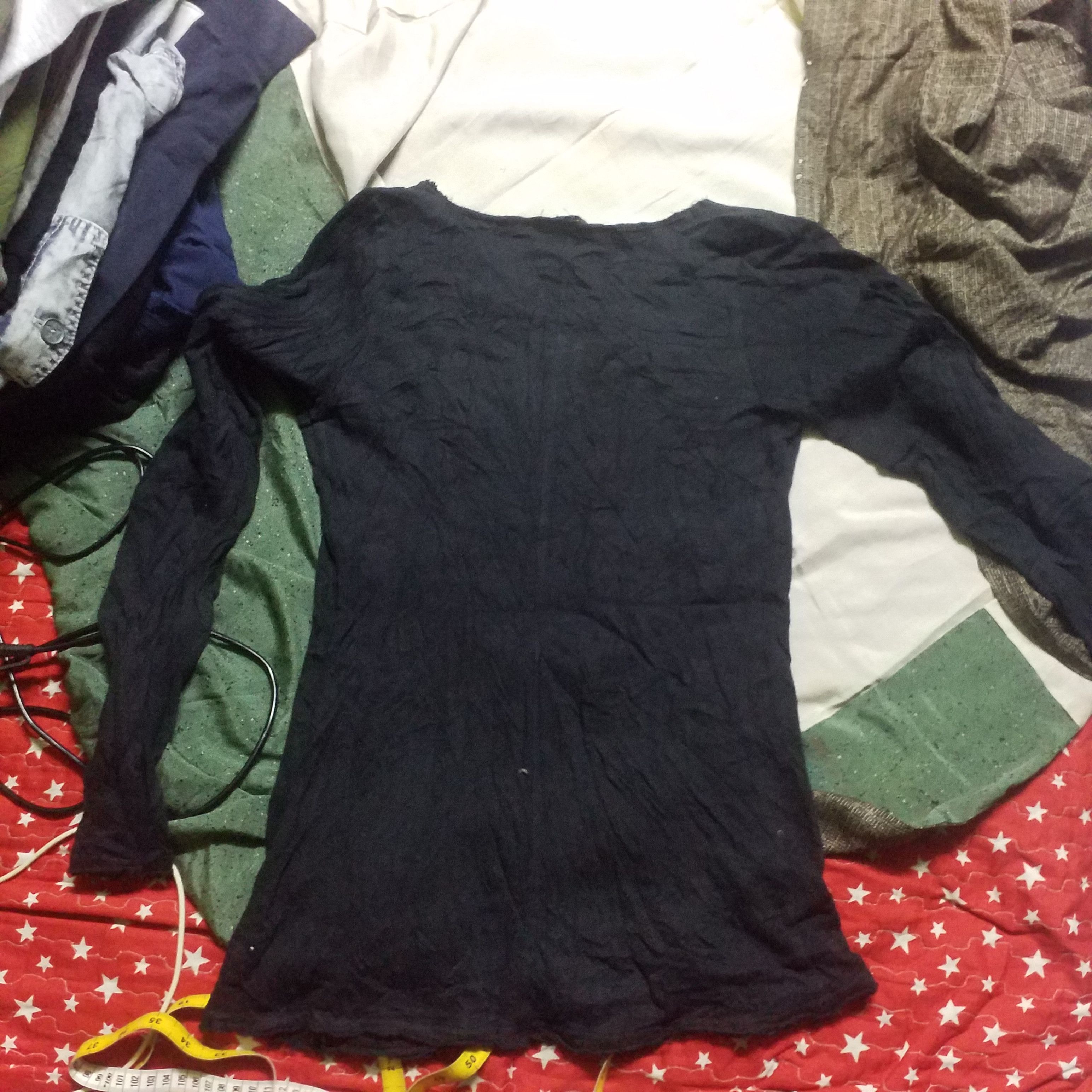 Tornado Mart TORNADO MART ASYMETRIC LONG SLEEVE SHIRT Size XS / US 0-2 / IT 36-38 - 5 Thumbnail