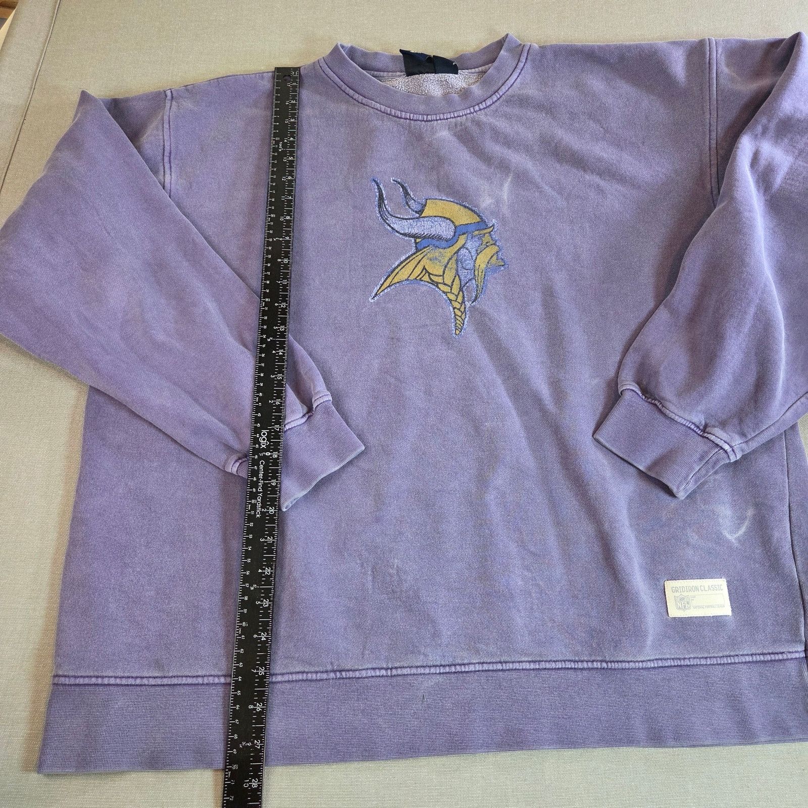 Reebok Reebok Vikings Gridiron Classic XL Sweatshirt Size US XL / EU 56 / 4 - 7 Thumbnail