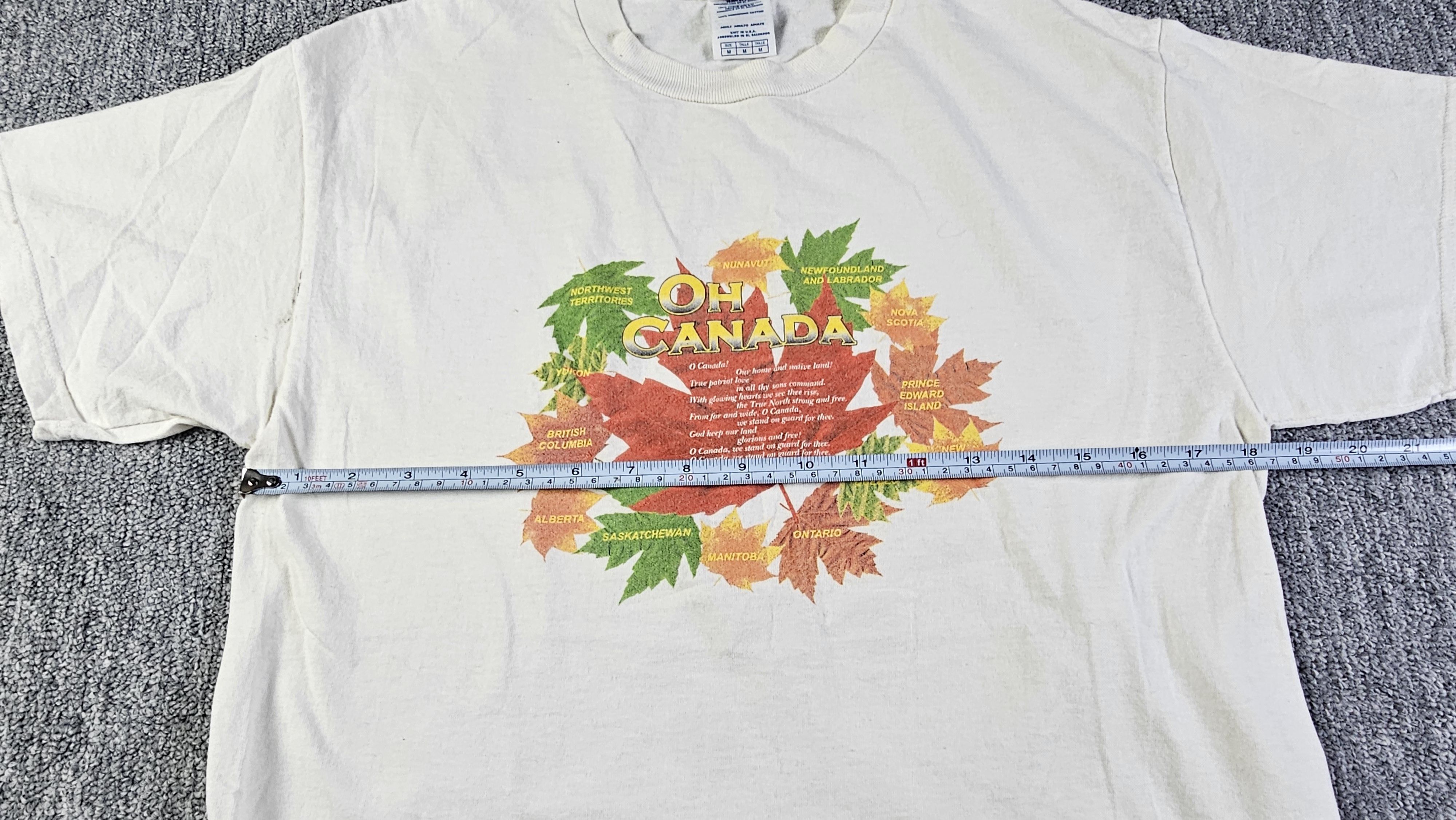 Delta Vintage Oh Canada Maple Leaf Souvenir Tee Delta Pro Weight M Size US M / EU 48-50 / 2 - 12 Thumbnail
