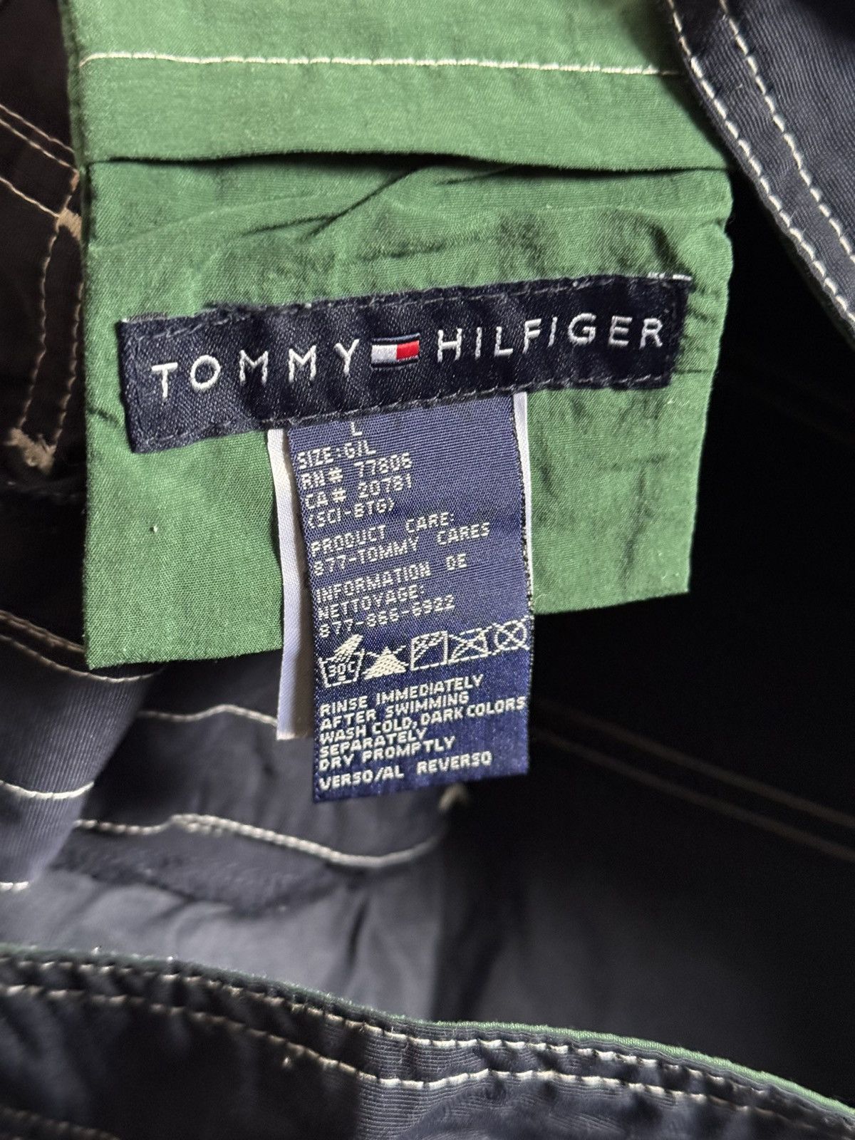 Tommy Hilfiger Tommy Hilfiger L vintage retro summer shorts 🩳 Size US 36 / EU 52 - 6 Thumbnail