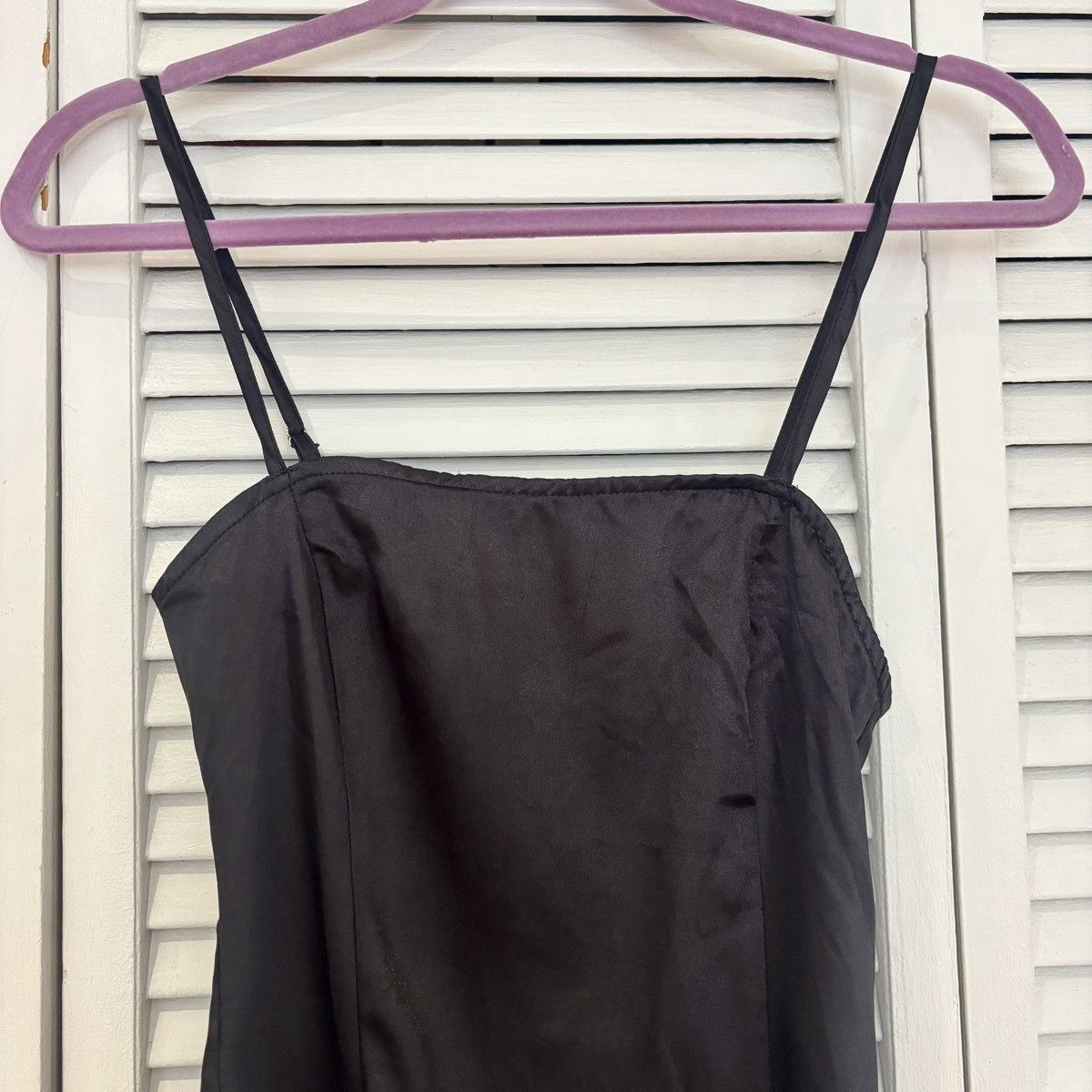 PrettyLittleThing PrettyLittleThing Elegant Black Silk Mini Dress NWT Size XS / US 0-2 / IT 36-38 - 6 Thumbnail