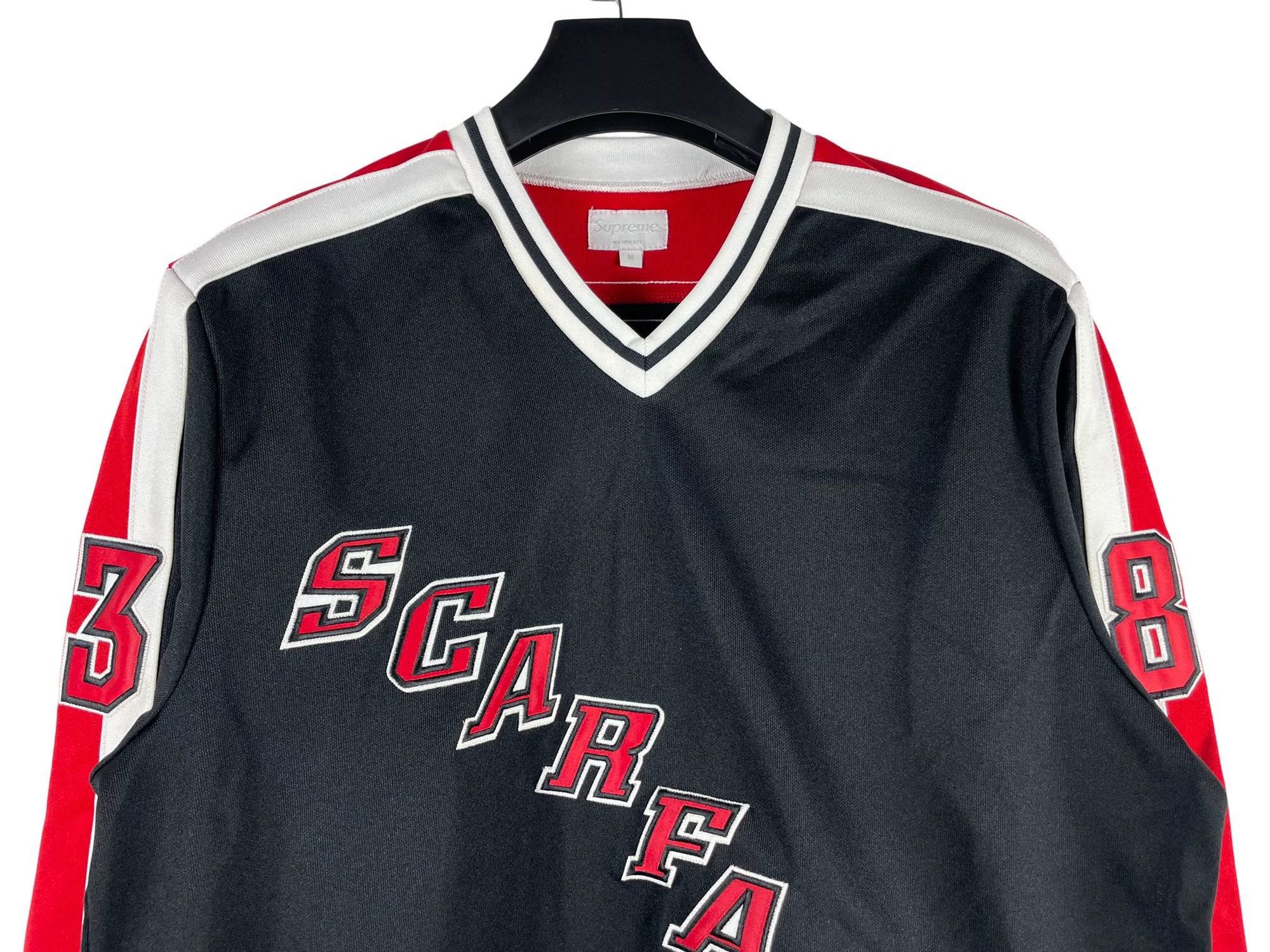 Supreme Supreme 17FW Scarface Hockey Jersey Black Red Size US M / EU 48-50 / 2 - 3 Thumbnail