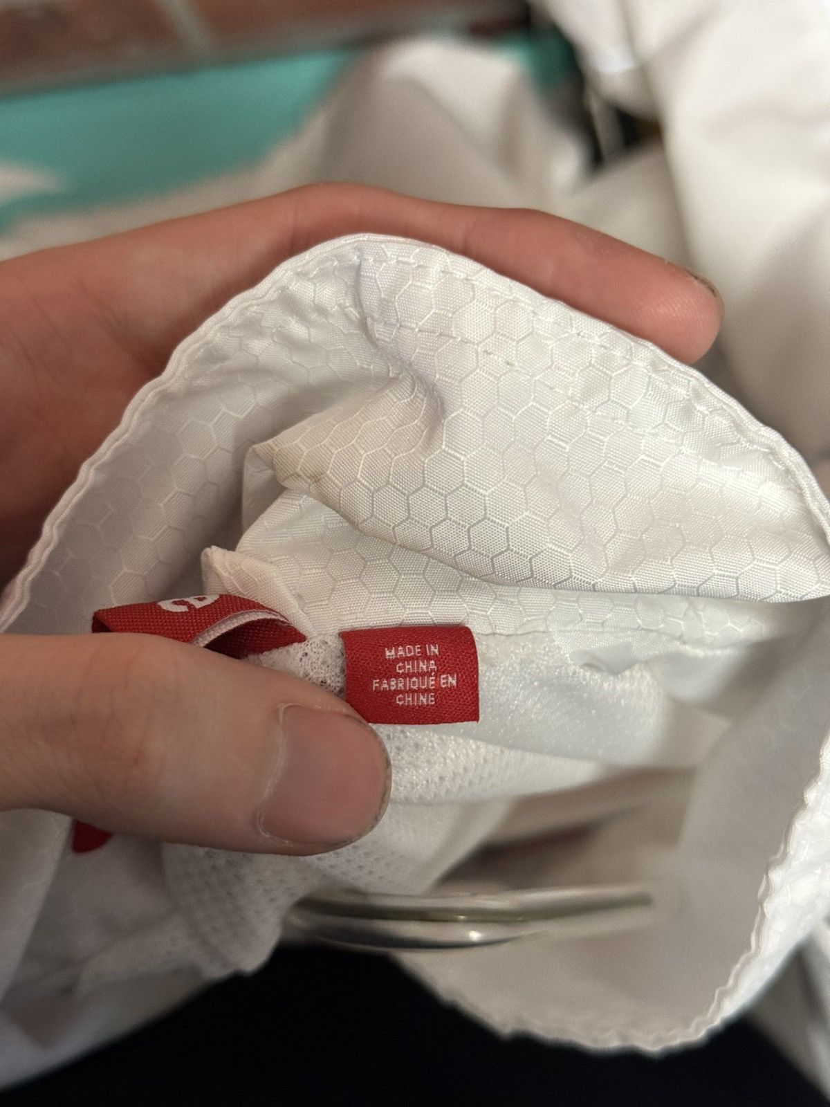 Supreme Supreme Reflective Piping Jacket White Size Large Size US L / EU 52-54 / 3 - 11 Thumbnail