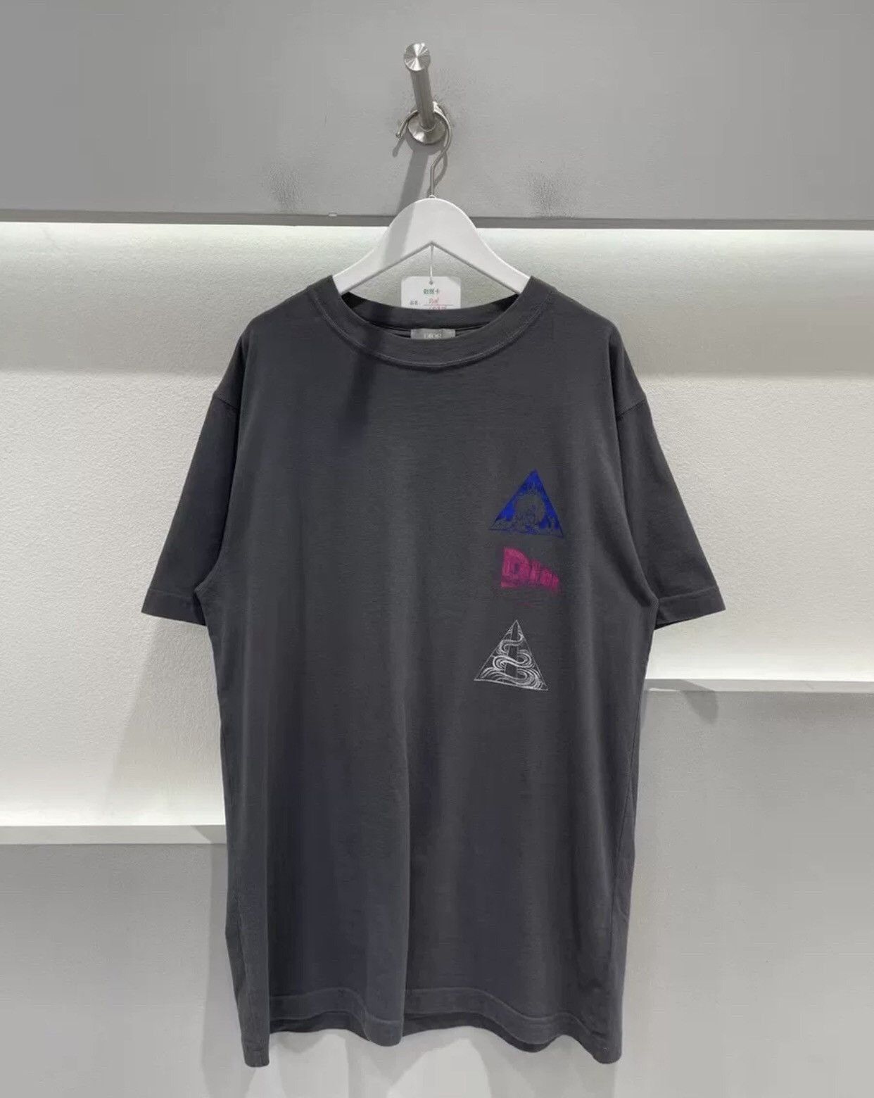 Dior Dior Logo printed short sleeved shirt - DMC Size US S / EU 44-46 / 1 - 1 Thumbnail