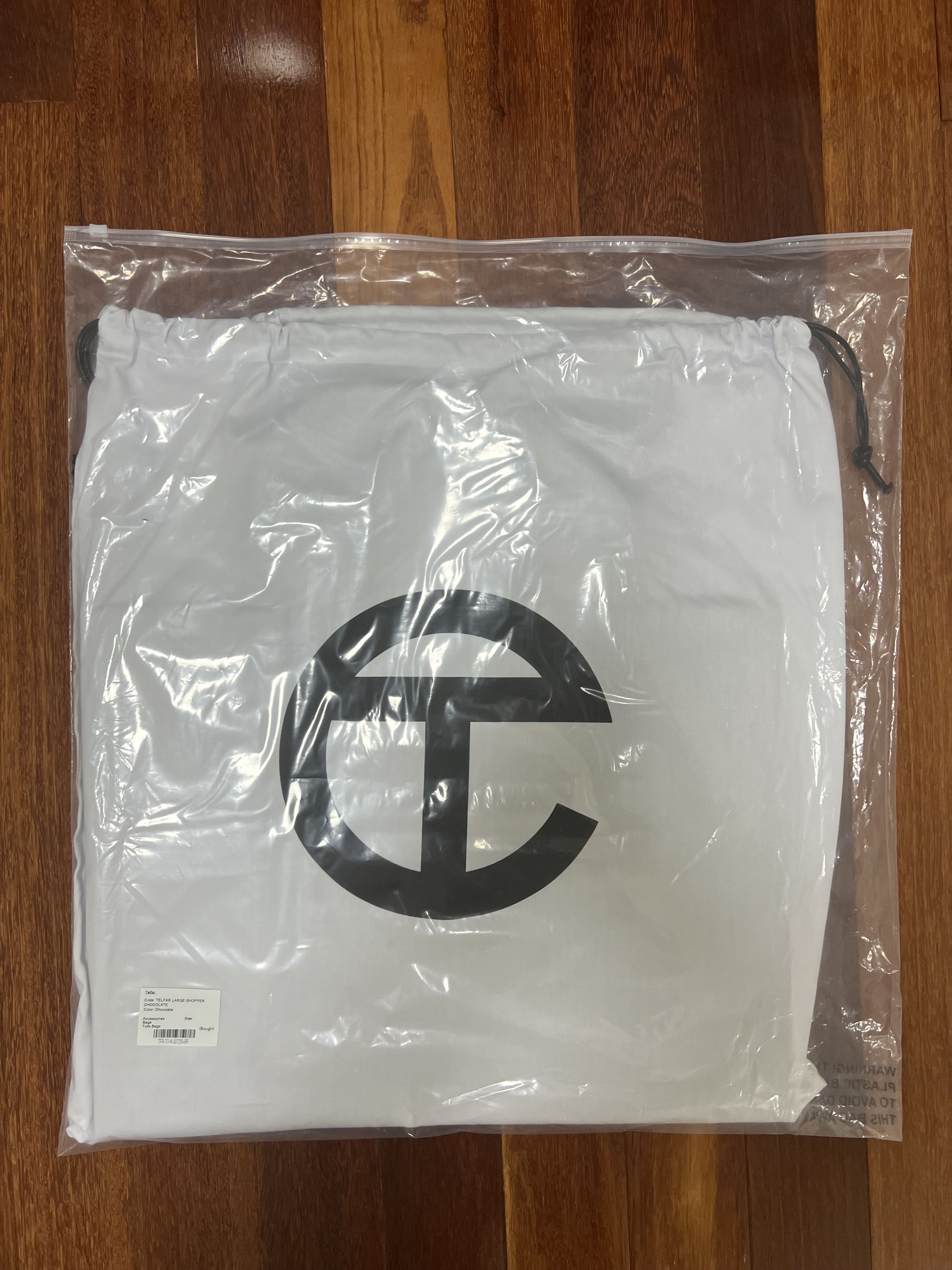 Telfar 💚 Telfar Large Chocolate Shopping Bag Tote NEW Size ONE SIZE - 10 Thumbnail