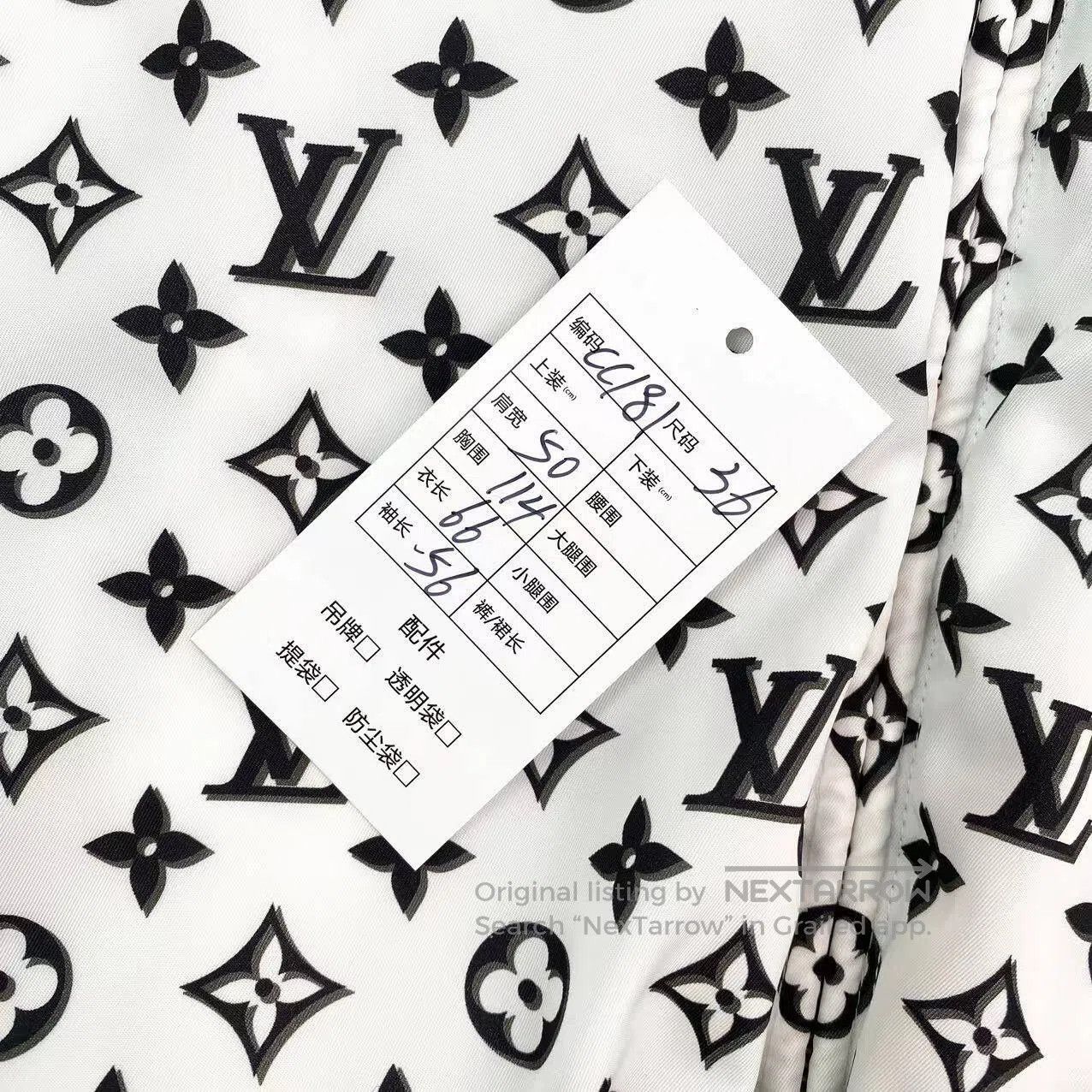 Louis Vuitton Louis Vuitton The old man is full of prints and wears cott Size XXS / US 00 / IT 34 - 7 Thumbnail