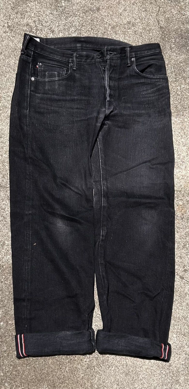Japanese Brand × Oni ONI 200ZR-BKBK 'Secret Denim' Wide Jean Japanese Brand × Oni ONI 200ZR-BKBK 'Secret Denim' Wide Jean