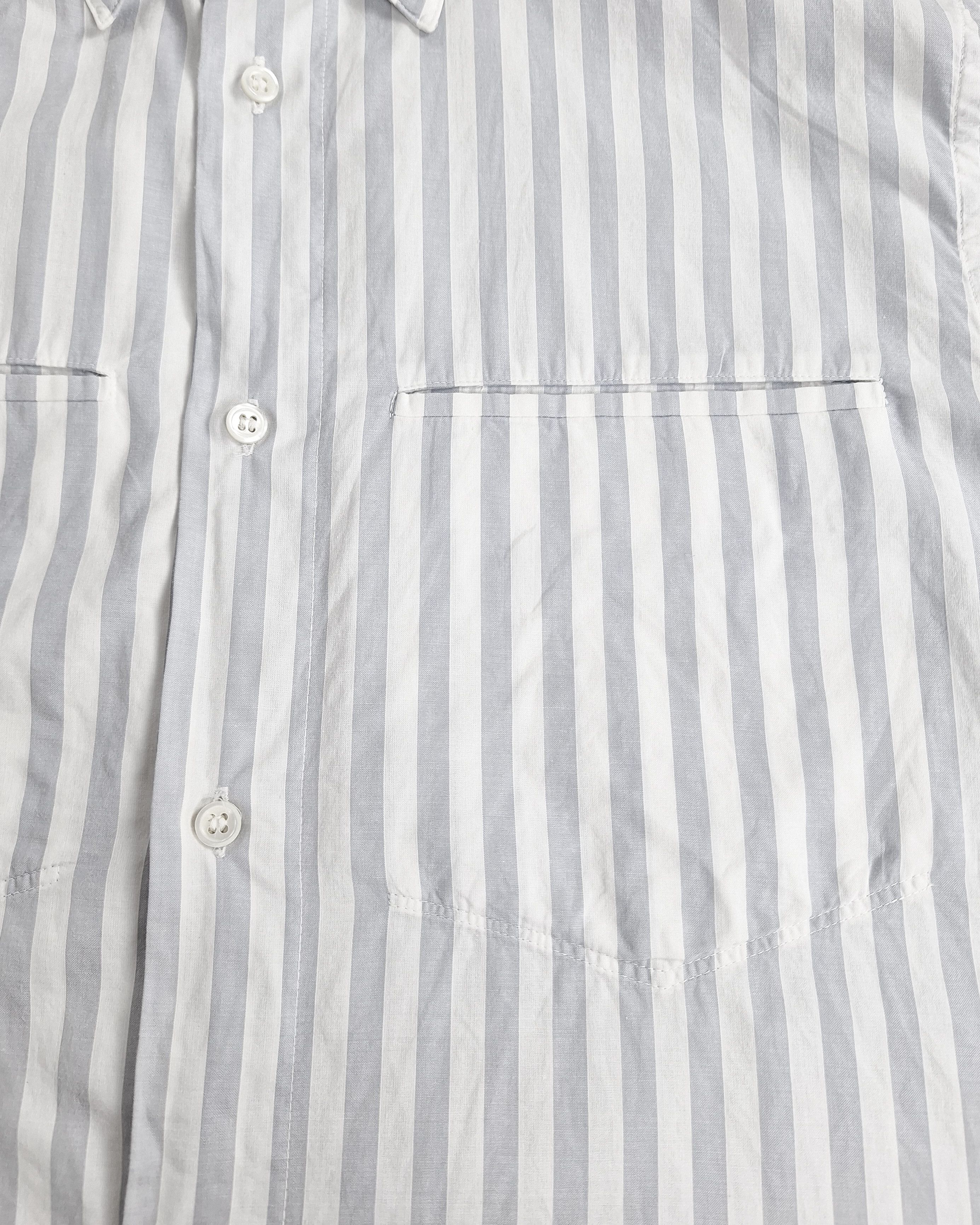 Issey Miyake Vintage Issey Miyake Striped Shirt Size US M / EU 48-50 / 2 - 3 Thumbnail