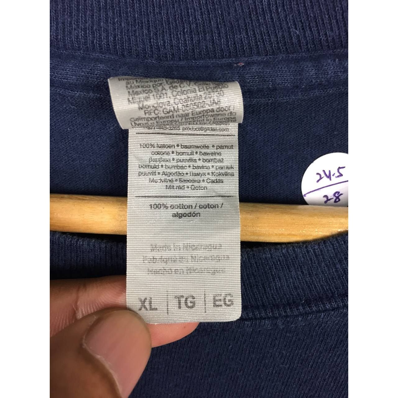 Gildan × Vintage Vtg I Understand I Just Don't Care Wording Statement Tee Size US XL / EU 56 / 4 - 7 Thumbnail
