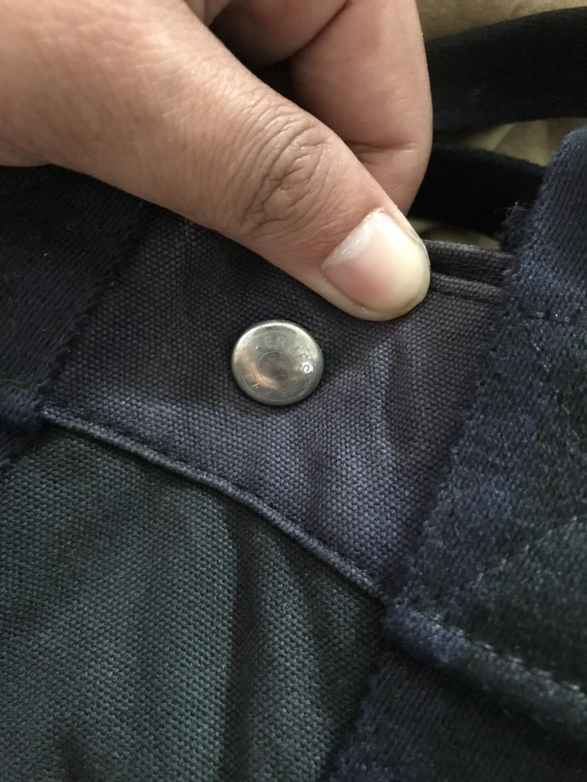 Hermes Hermes Two Colour Blue & Black Size ONE SIZE - 6 Thumbnail