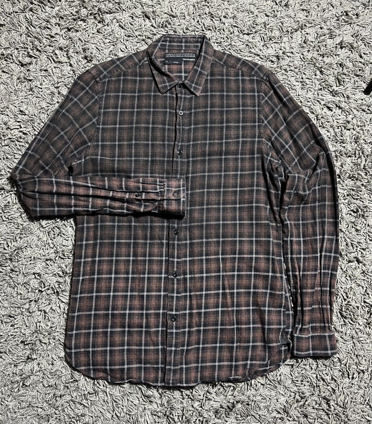 The Kooples THE KOOPLES TACTICAL BROWN SHIRT COTTON Size US M / EU 48-50 / 2 - 1 Thumbnail