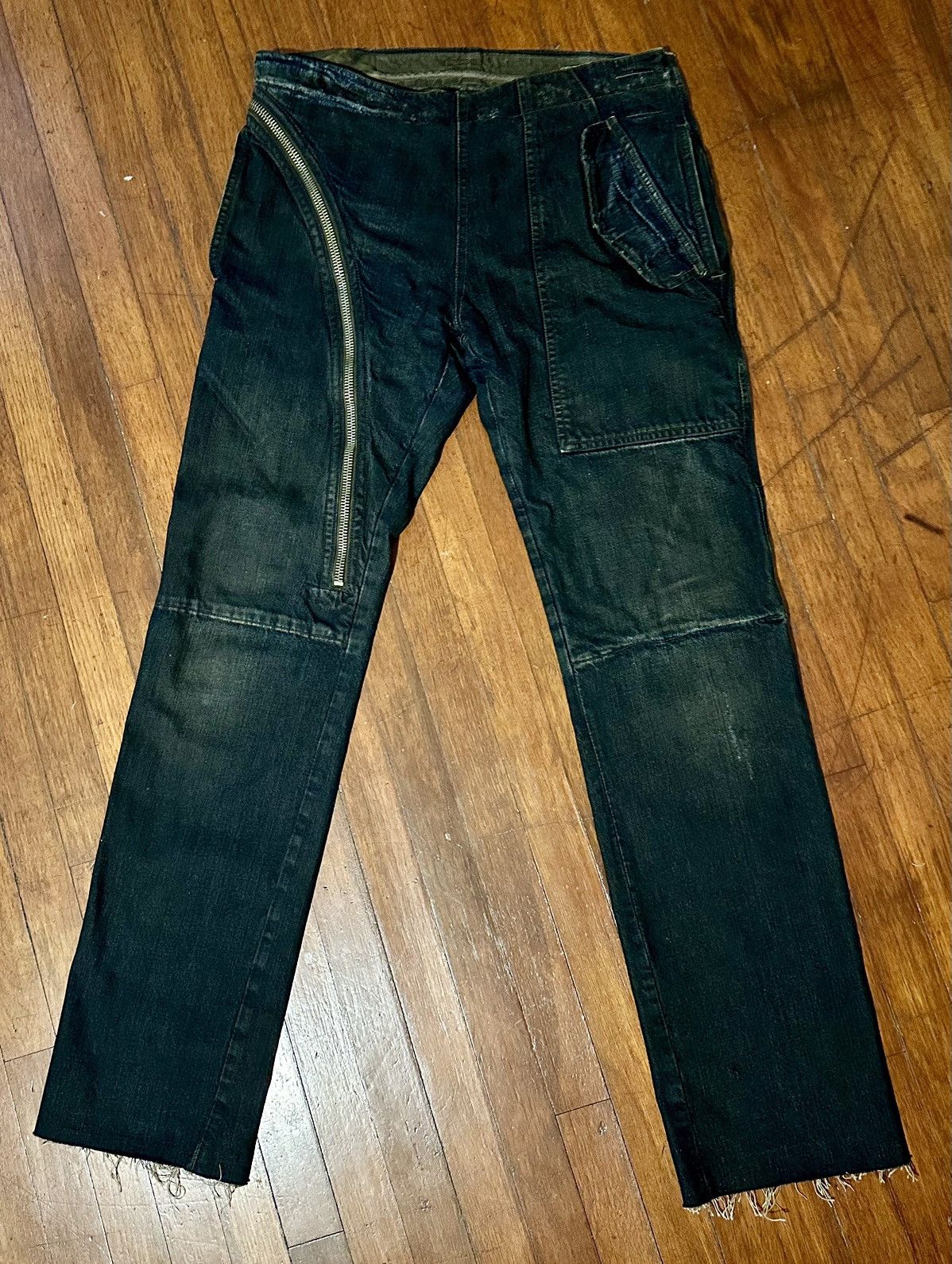 Rick Owens (SOLD) FW07 ‘Exploder’ Double Layer Aircuts Size US 31 - 3 Thumbnail