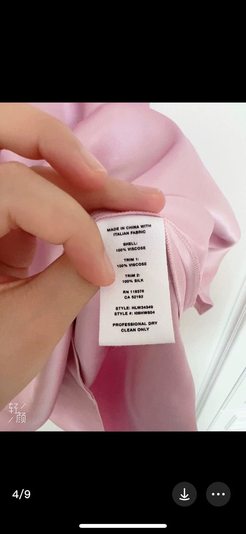 Helmut Lang HELMUT LANG Pink satin dress Size M / US 6-8 / IT 42-44 - 4 Thumbnail