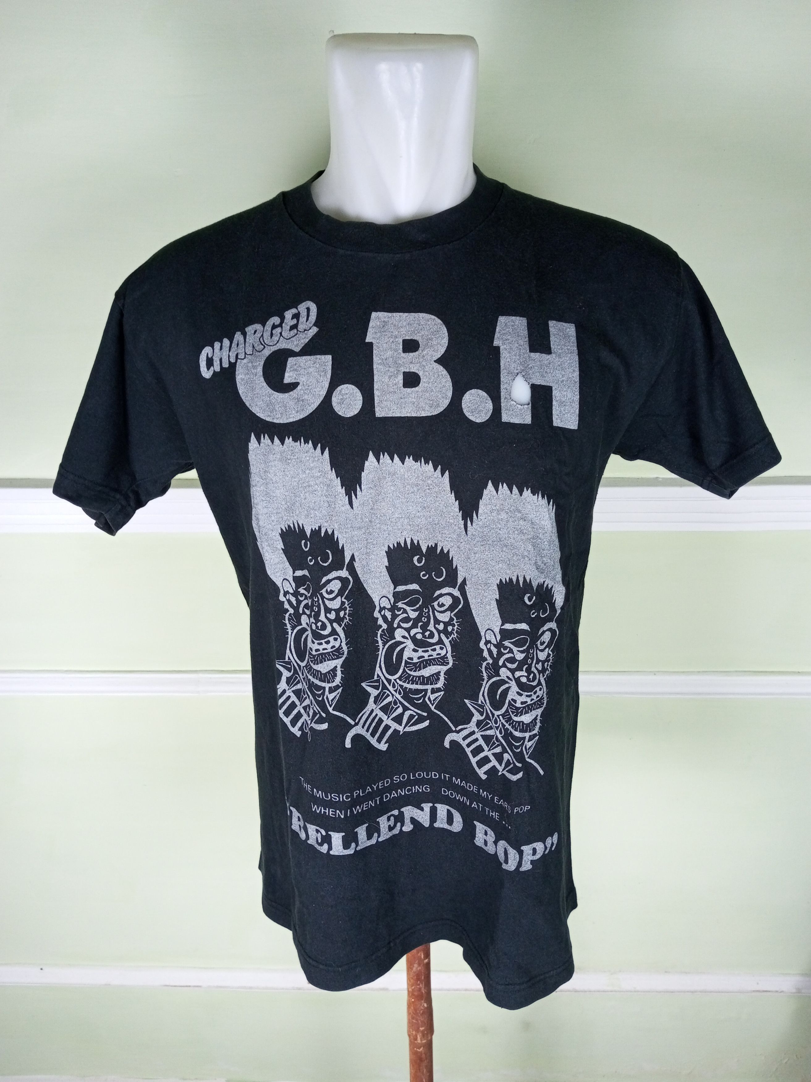 Band Tees GBH punkrock tee Japan production Size US M / EU 48-50 / 2 - 1 Thumbnail