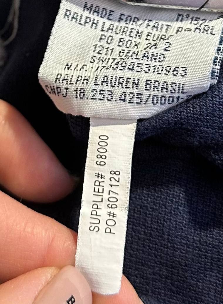 Polo Ralph Lauren × Vintage Polo Ralph Lauren vintage Rugby Polo shirt classic big horse Size US S / EU 44-46 / 1 - 8 Thumbnail