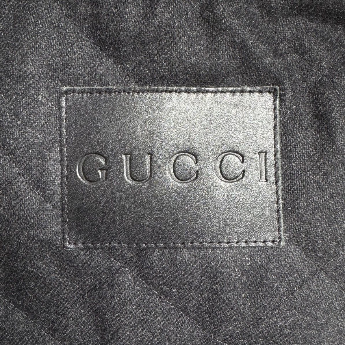 Gucci Gucci Tom Ford FW1996 Double Breasted Lined Leather Peacoat Size US M / EU 48-50 / 2 - 15 Thumbnail