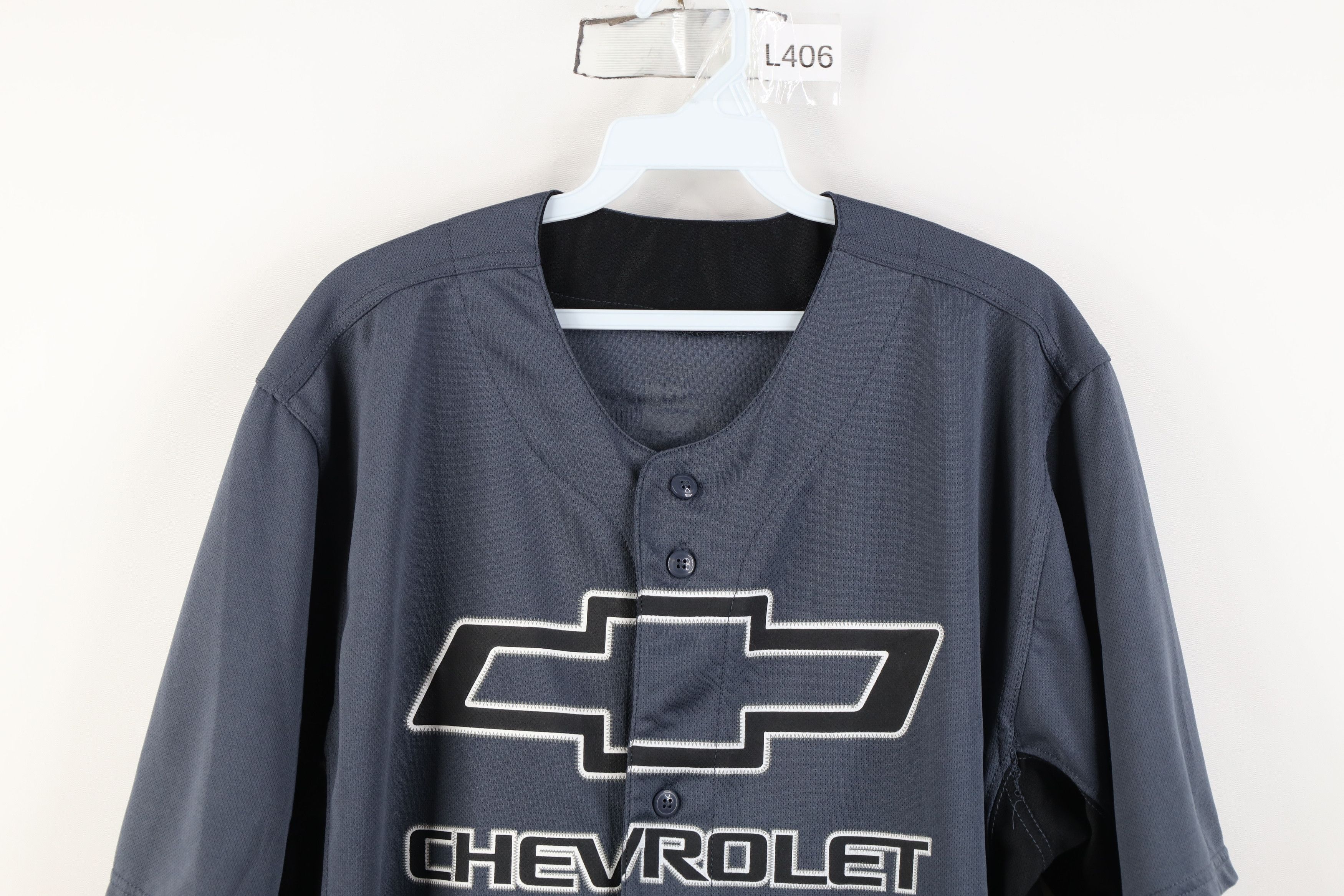 Vintage Vintage Y2K General Motors GM Chevrolet Baseball Jersey Size US M / EU 48-50 / 2 - 2 Thumbnail