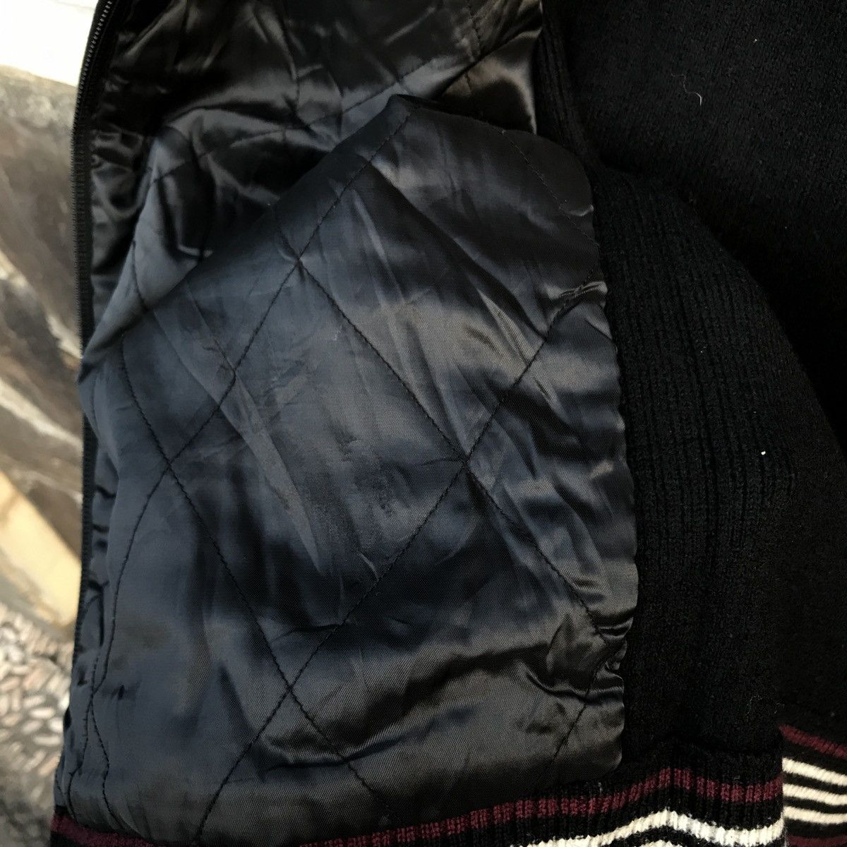 Burberry BURBERRY BLACK LABEL VARSITY JACKET Size US L / EU 52-54 / 3 - 6 Thumbnail