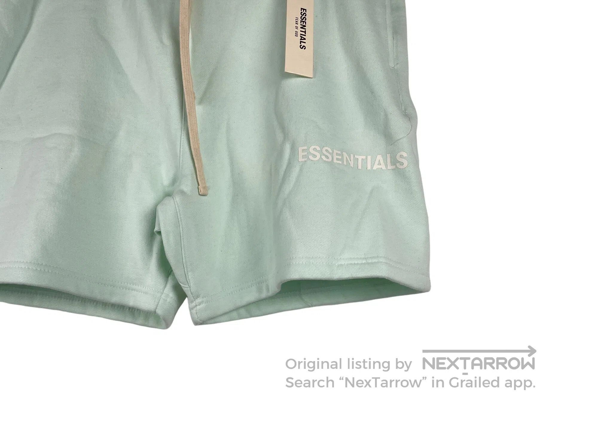 Fear of God FEAR OF GOD size L Thin Mint Blue Chino Shorts Size US 27 - 3 Thumbnail
