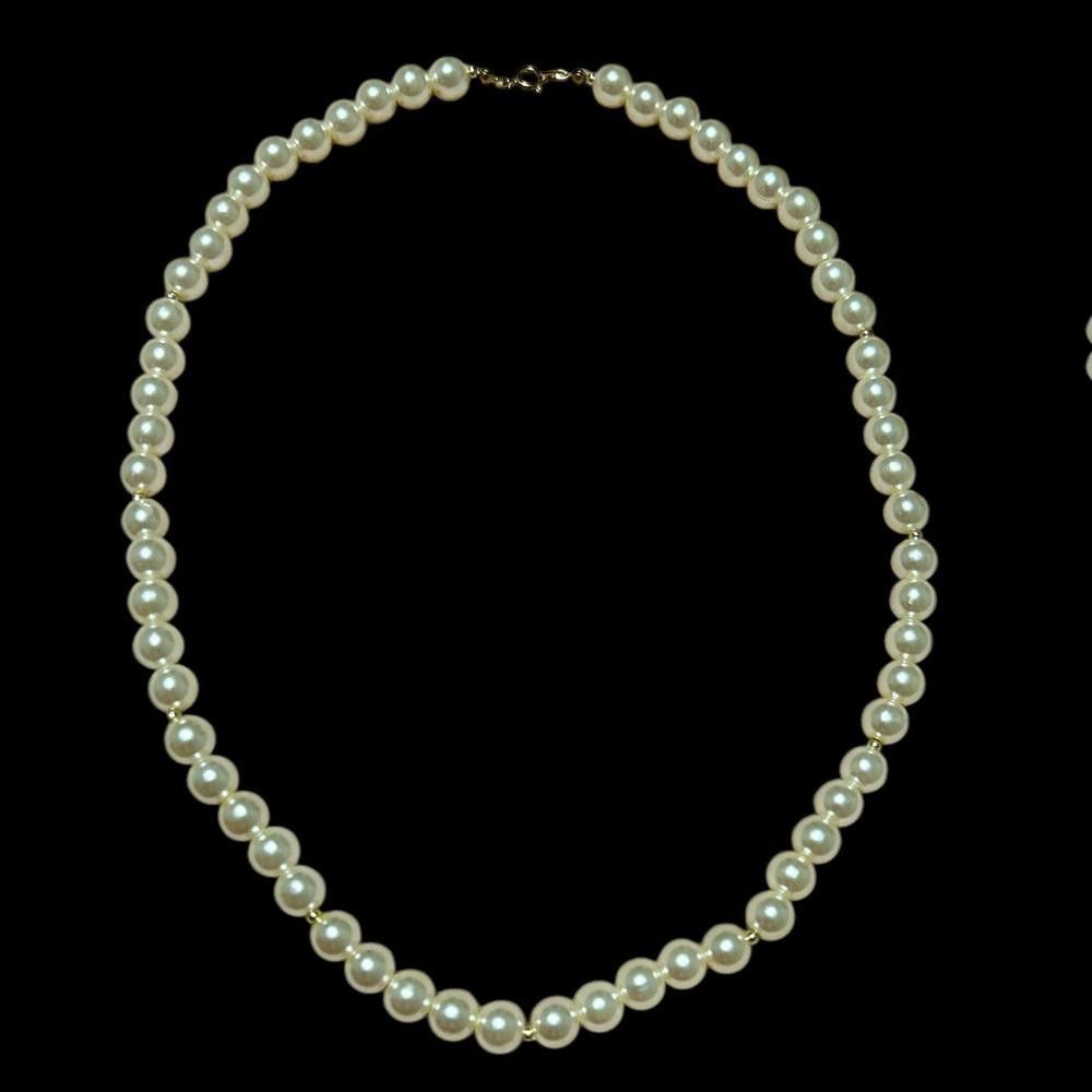 Designer Elegant Pearl Necklace Size ONE SIZE - 1 Thumbnail