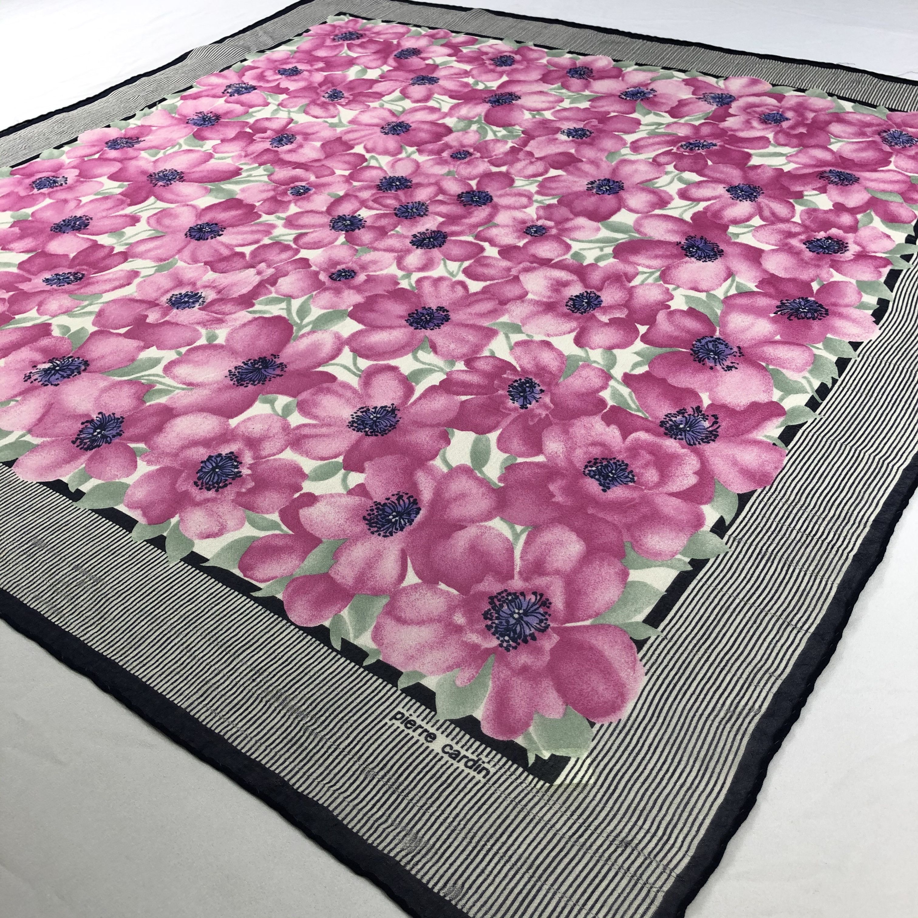 Pierre Cardin Vintage Pierre cardin Silk Scarf Size ONE SIZE - 3 Thumbnail