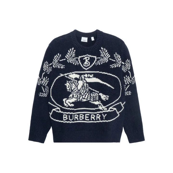 Burberry Burberry Burberry Autumn Winter Knight Pattern Knit Sweate Size US S / EU 44-46 / 1 - 1 Thumbnail