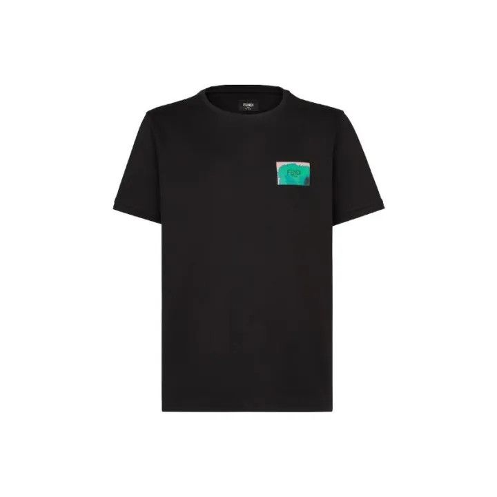 Fendi Fendi SS23 Logo Print Short Sleeve Tee 0079 Size US S / EU 44-46 / 1 - 1 Thumbnail
